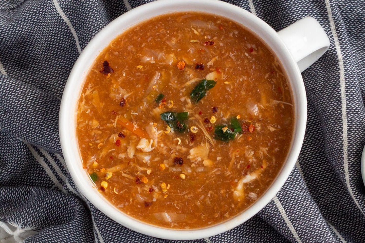 شوربة خضار حارة