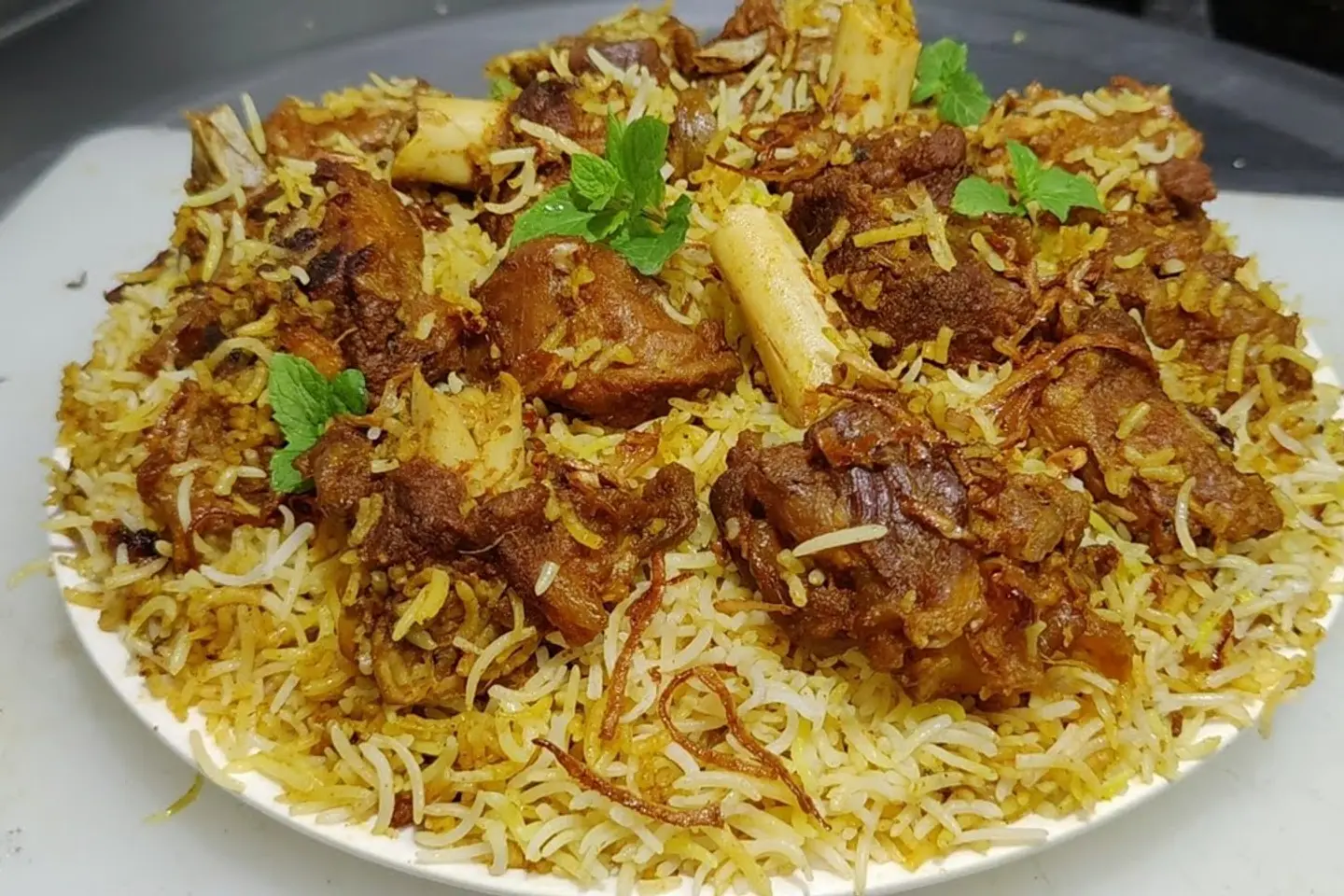 لحم برياني