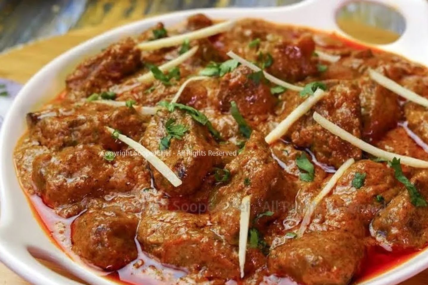 لحم زبدة
