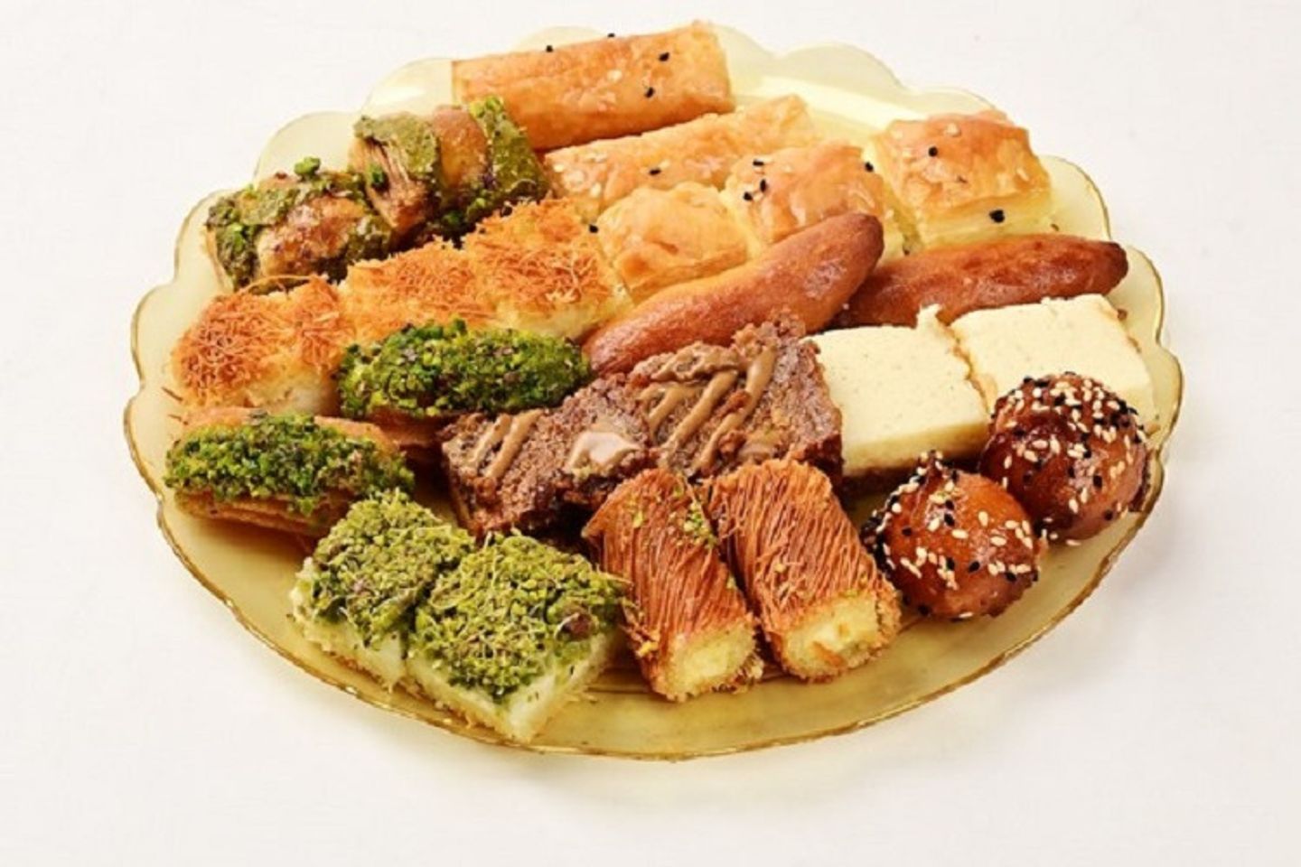 صحن حلا شيرة تشكيلة ممتازة ( 500 غرام )6972