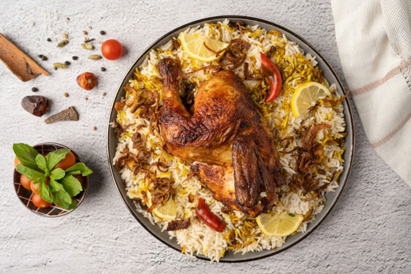مثلوثه دجاج - نص حبه