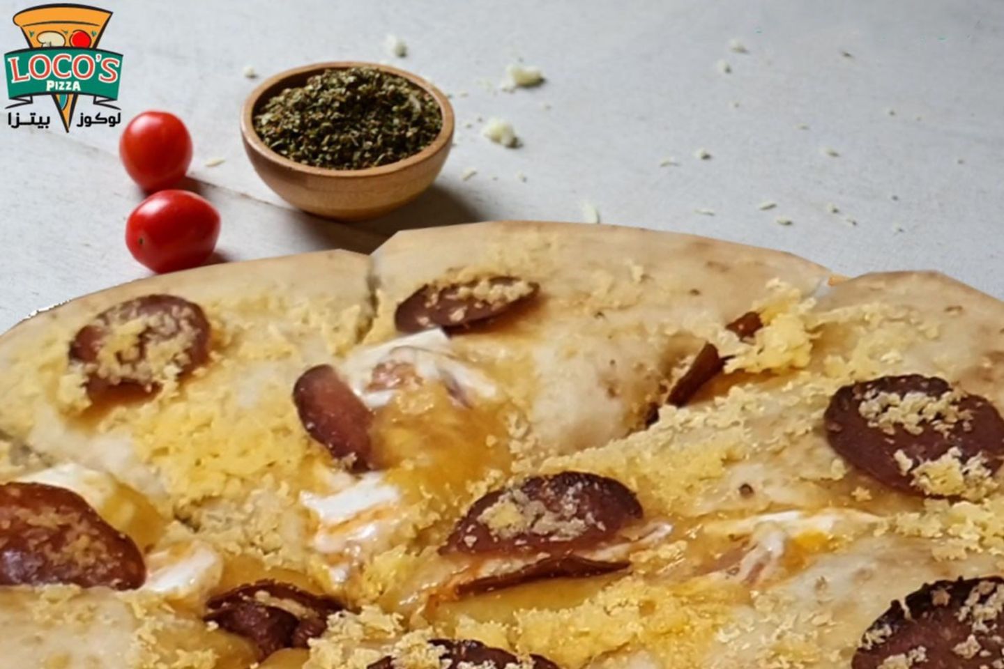 Loco's Pepperoni Pizza ( Large )