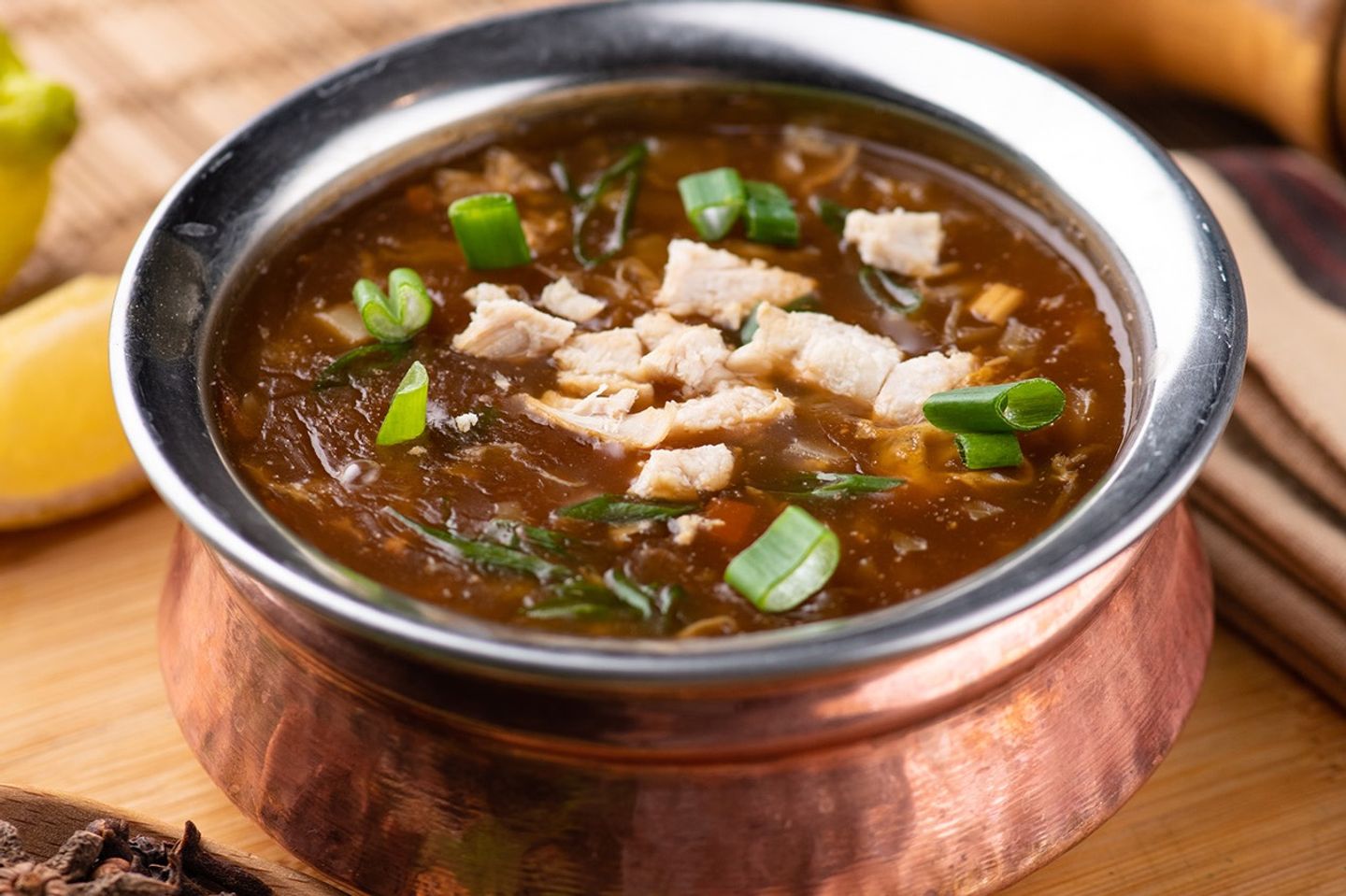 شوربة حار وحامض