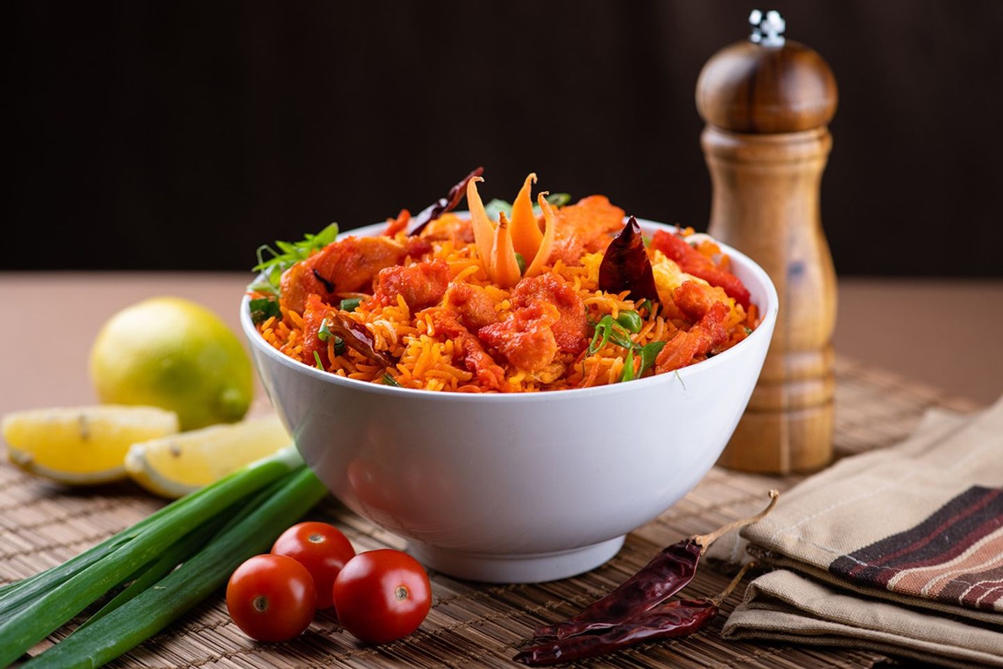 أرز شيزوان حار