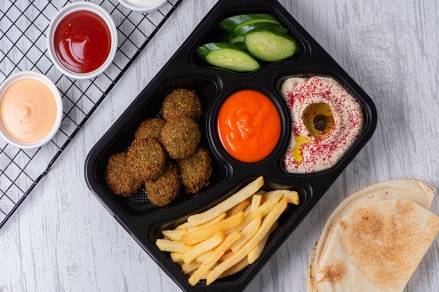 Mixed Falafel Dish
