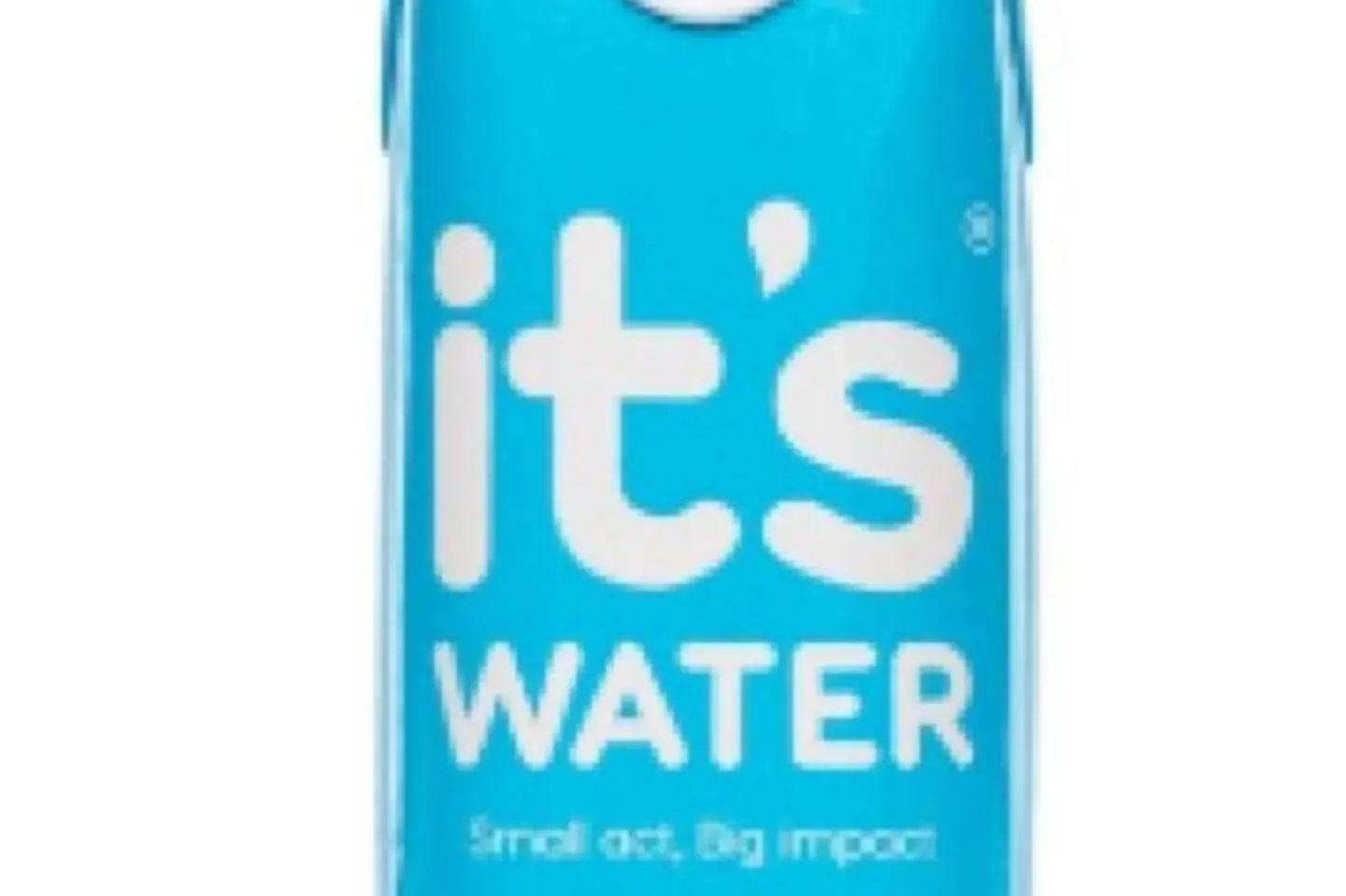 It's Water