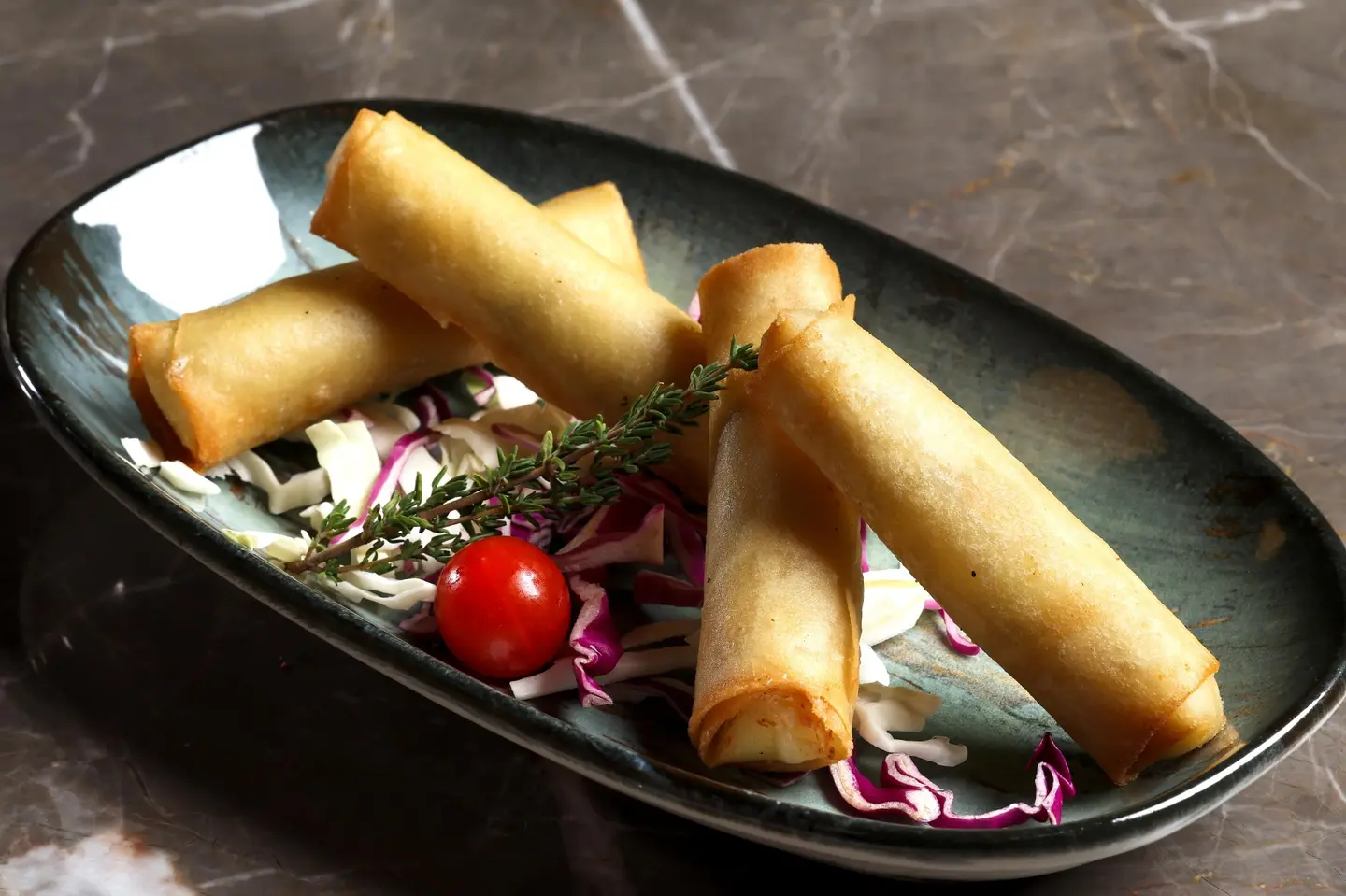 Spring Roll With Cheese