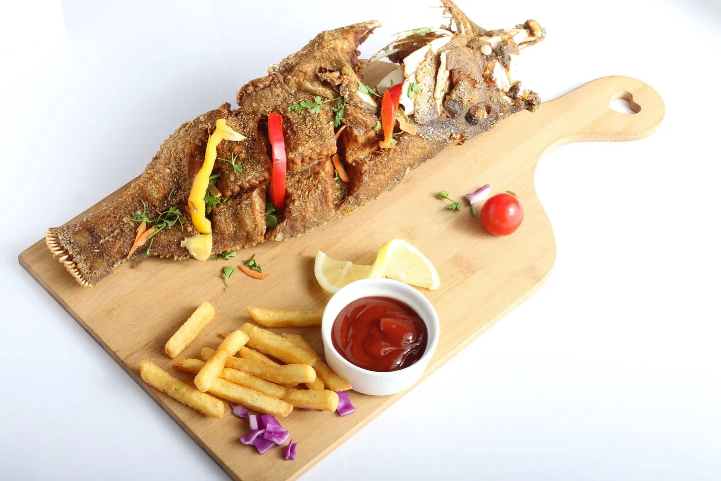 Fried Grouper Meal