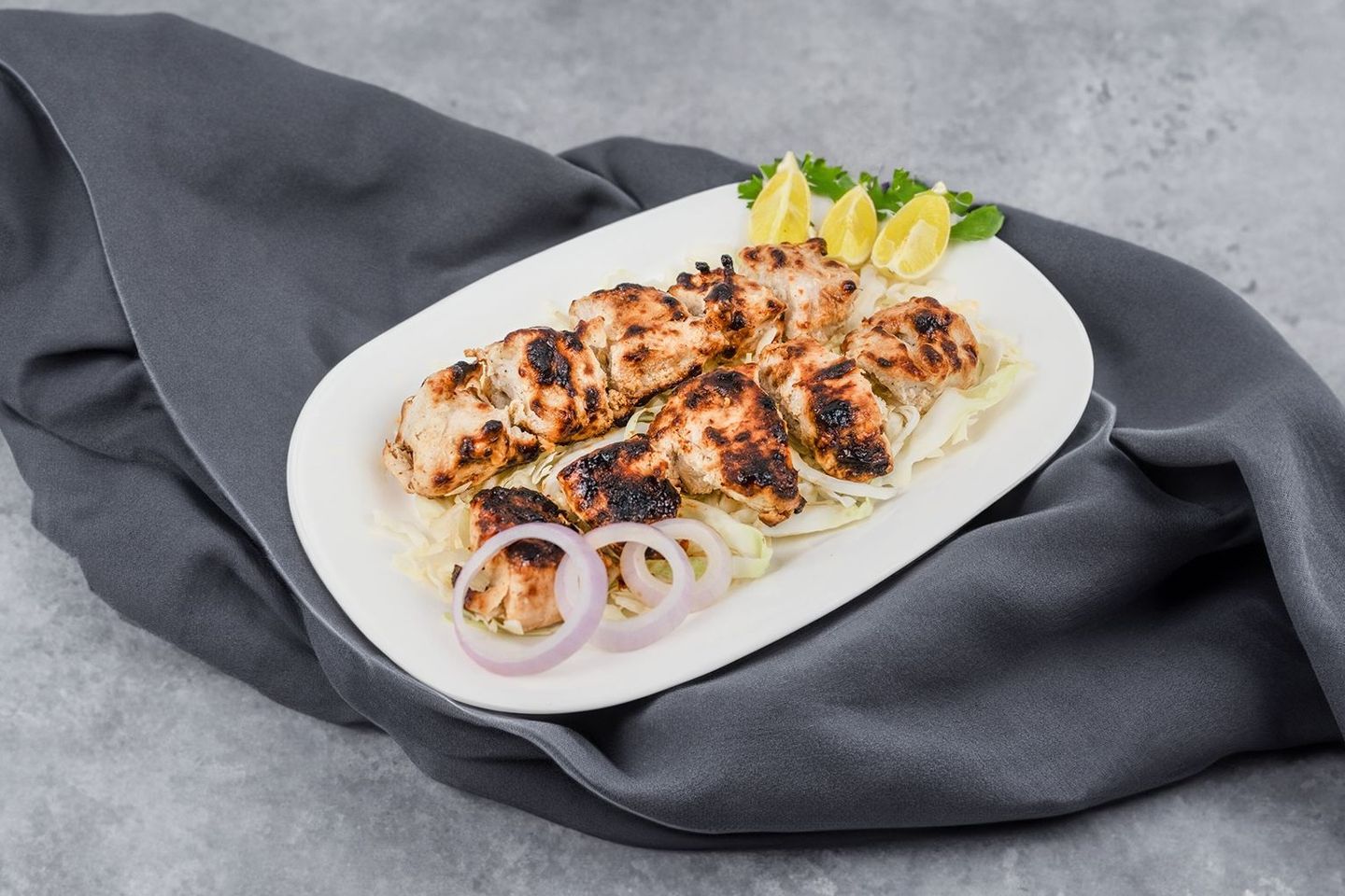 Chicken Malai Boti (2 Seekh)