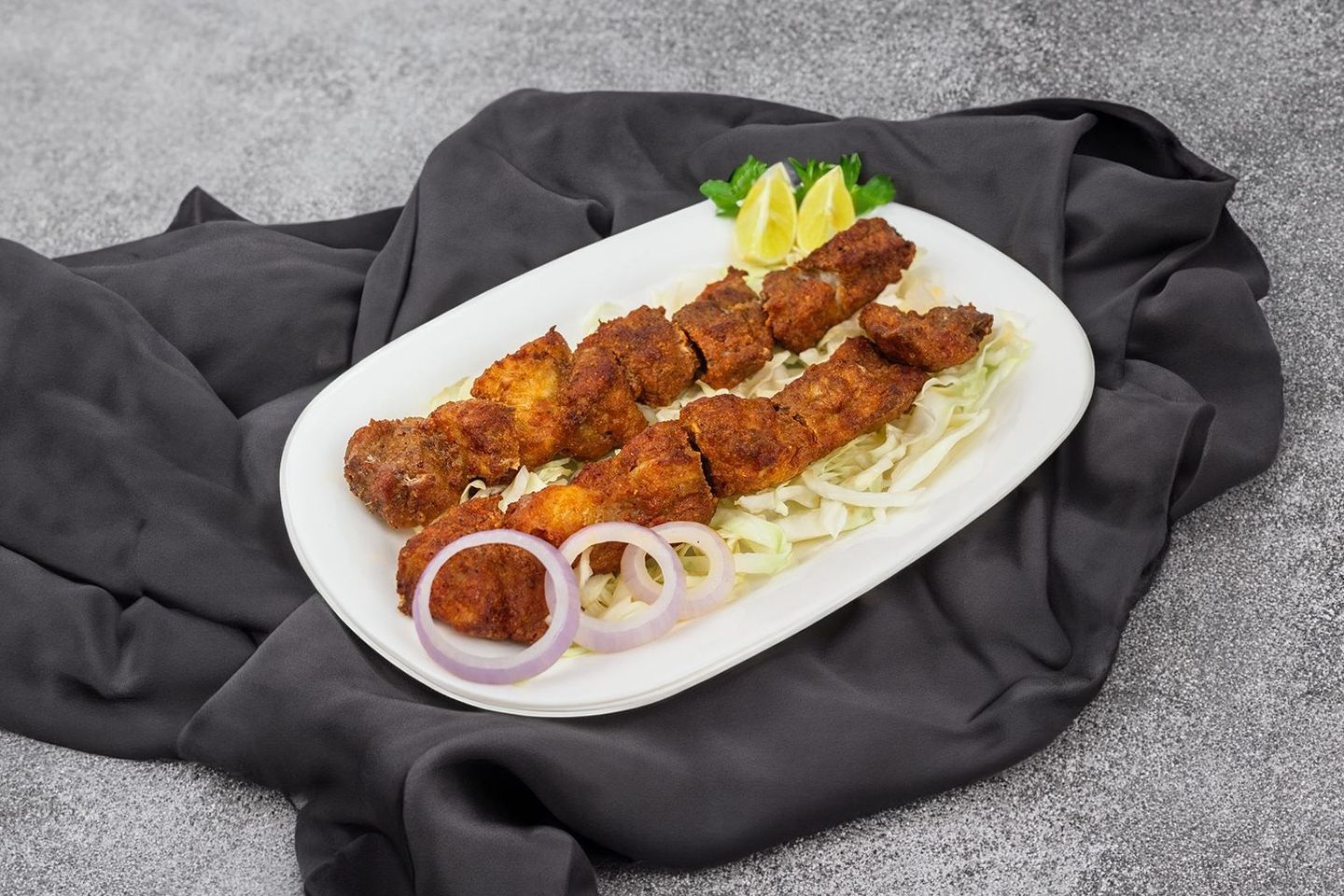 Fish Tikka (2 Seekh)