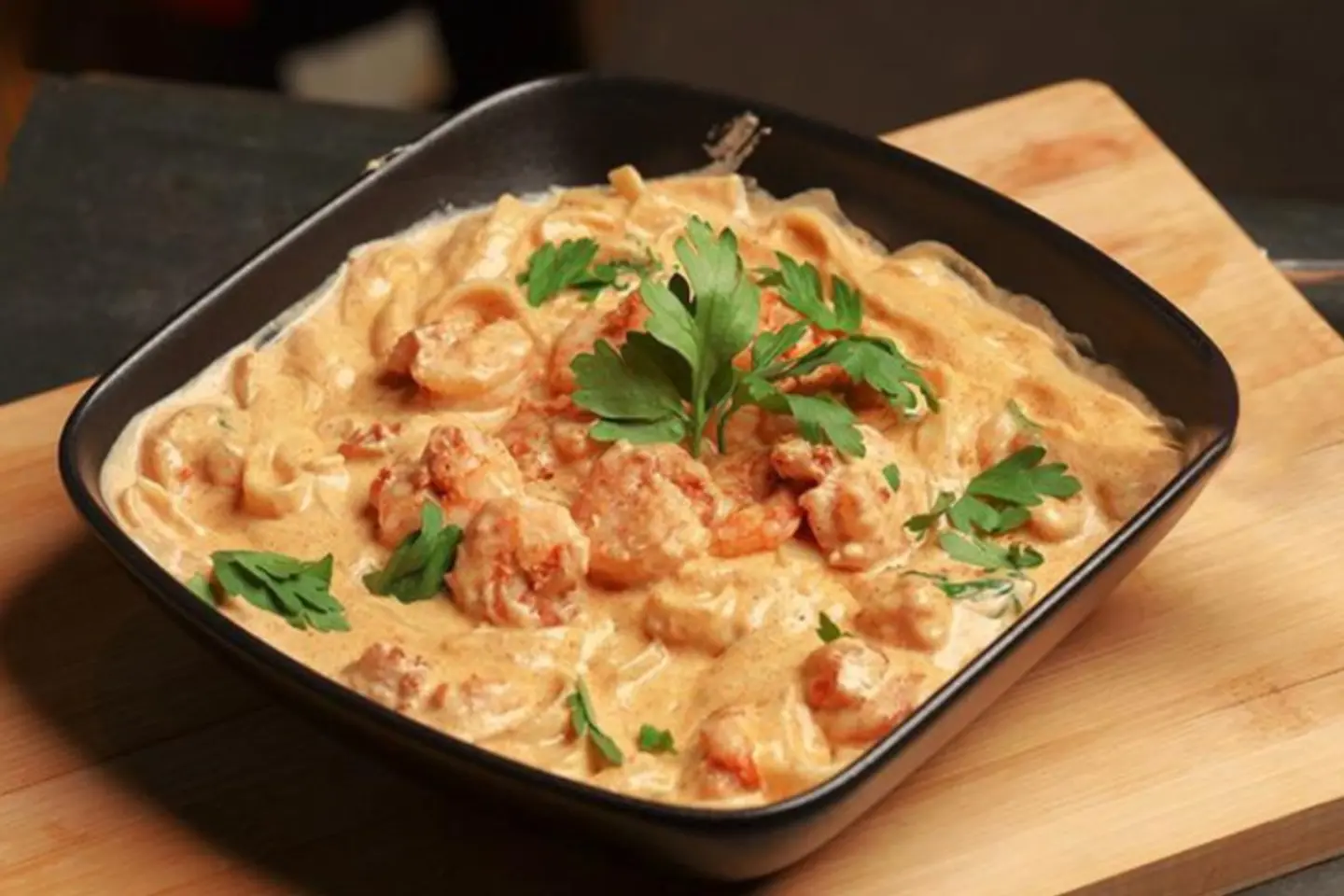 Shrimp Fettuccine
