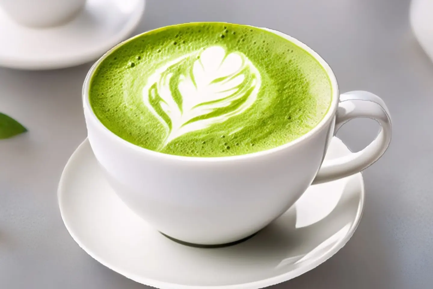 Matcha Caramel Latte