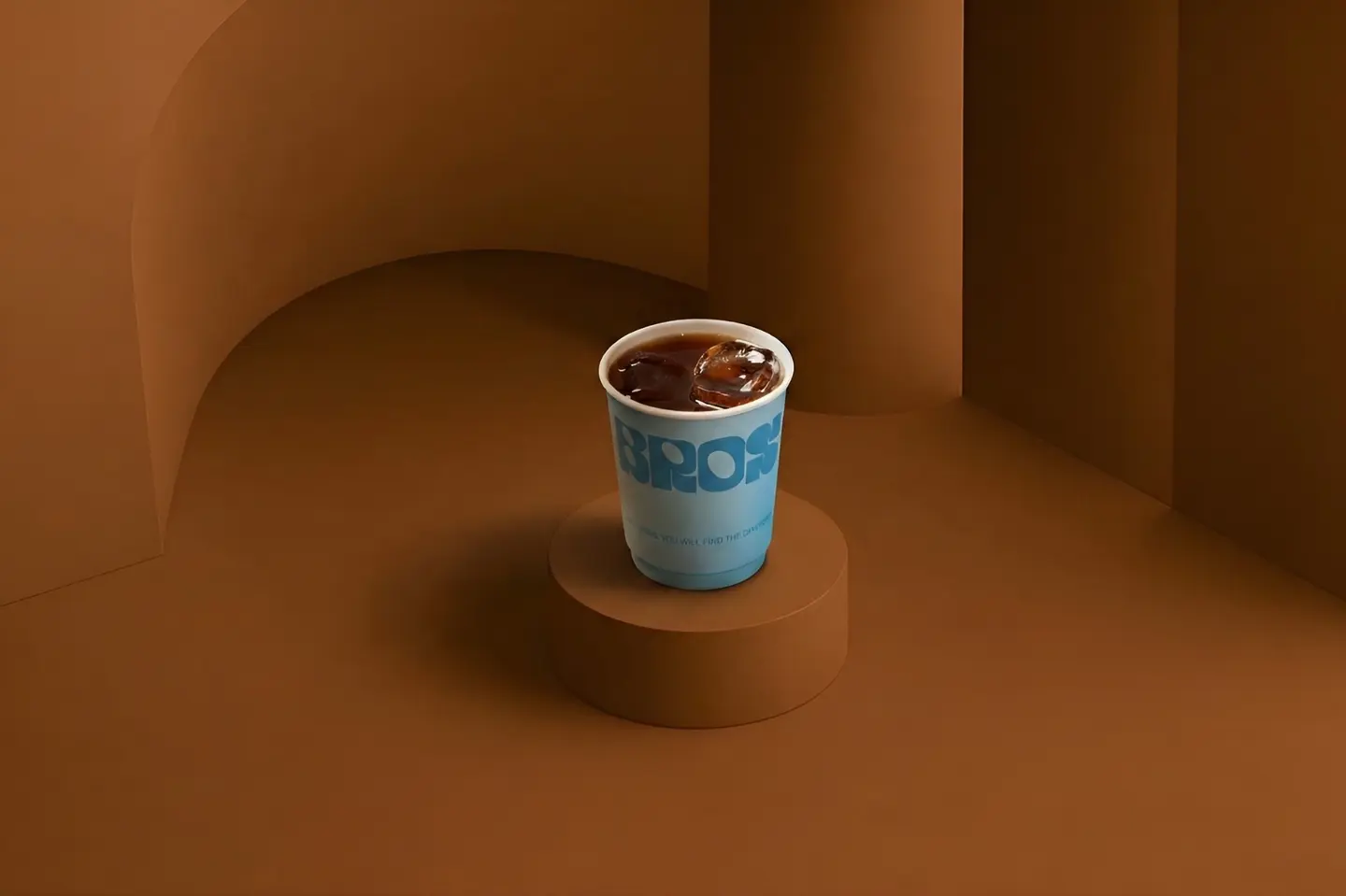 قهوة اليوم باردة