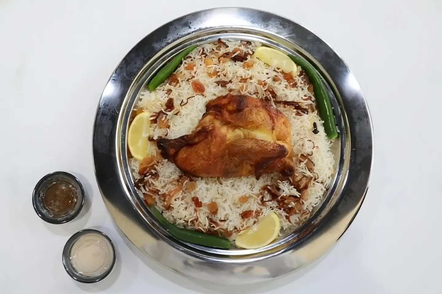 نصف دجاج شواية