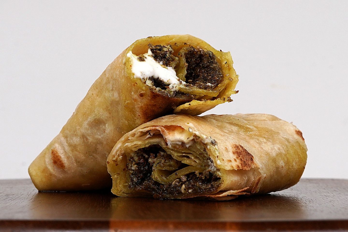 جباتي لبنة بالزعتر