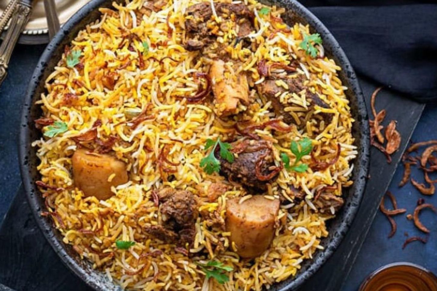 كبسة لحم - نفر
