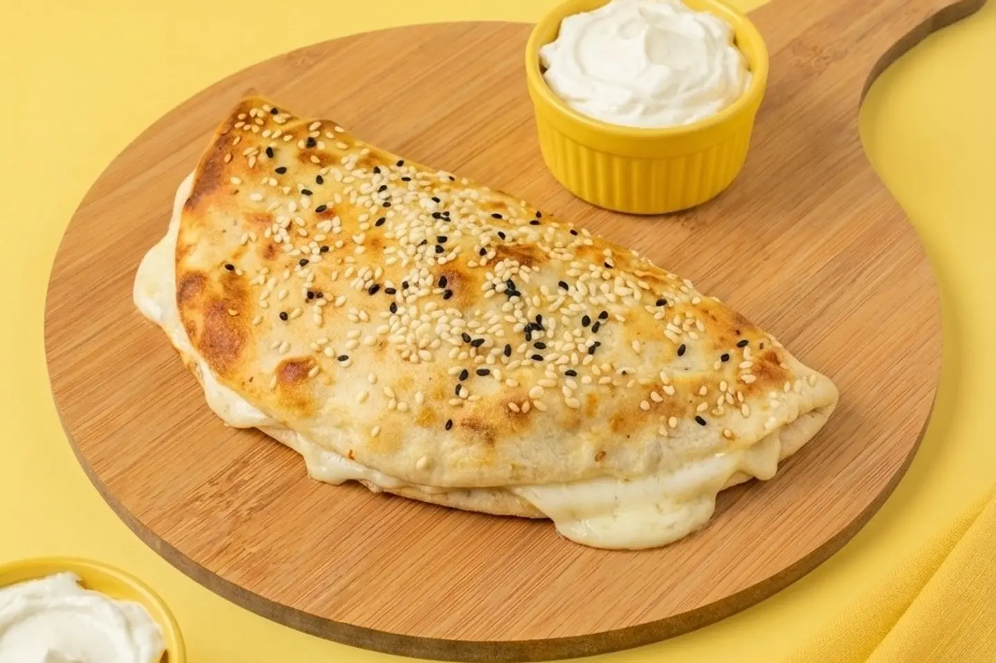 لبنه مع خضار