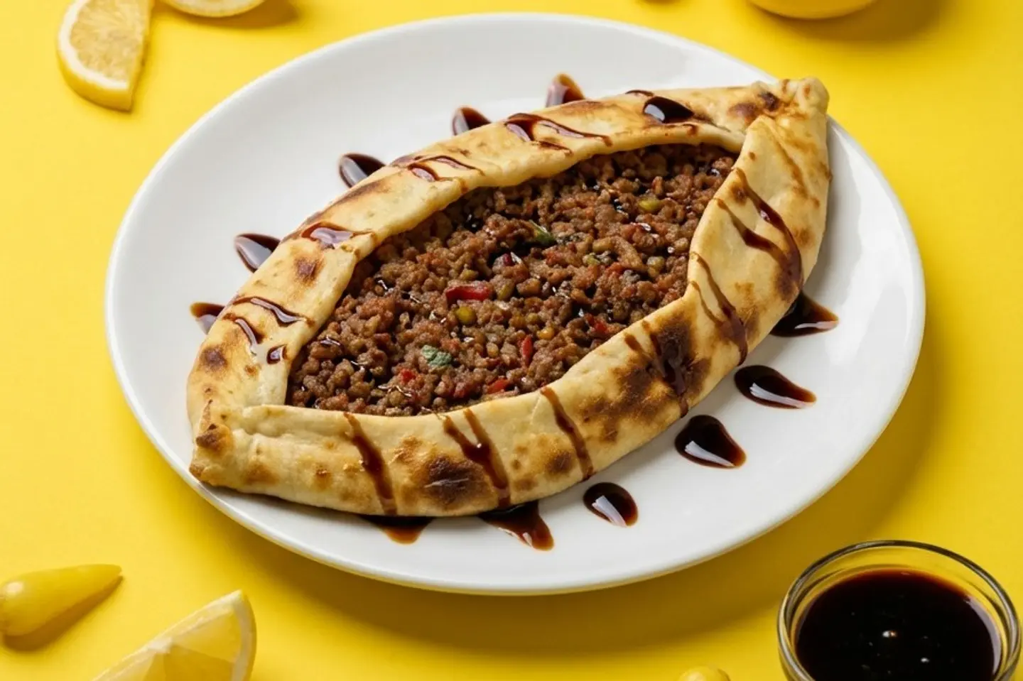 لحمة مع دبس الرمان