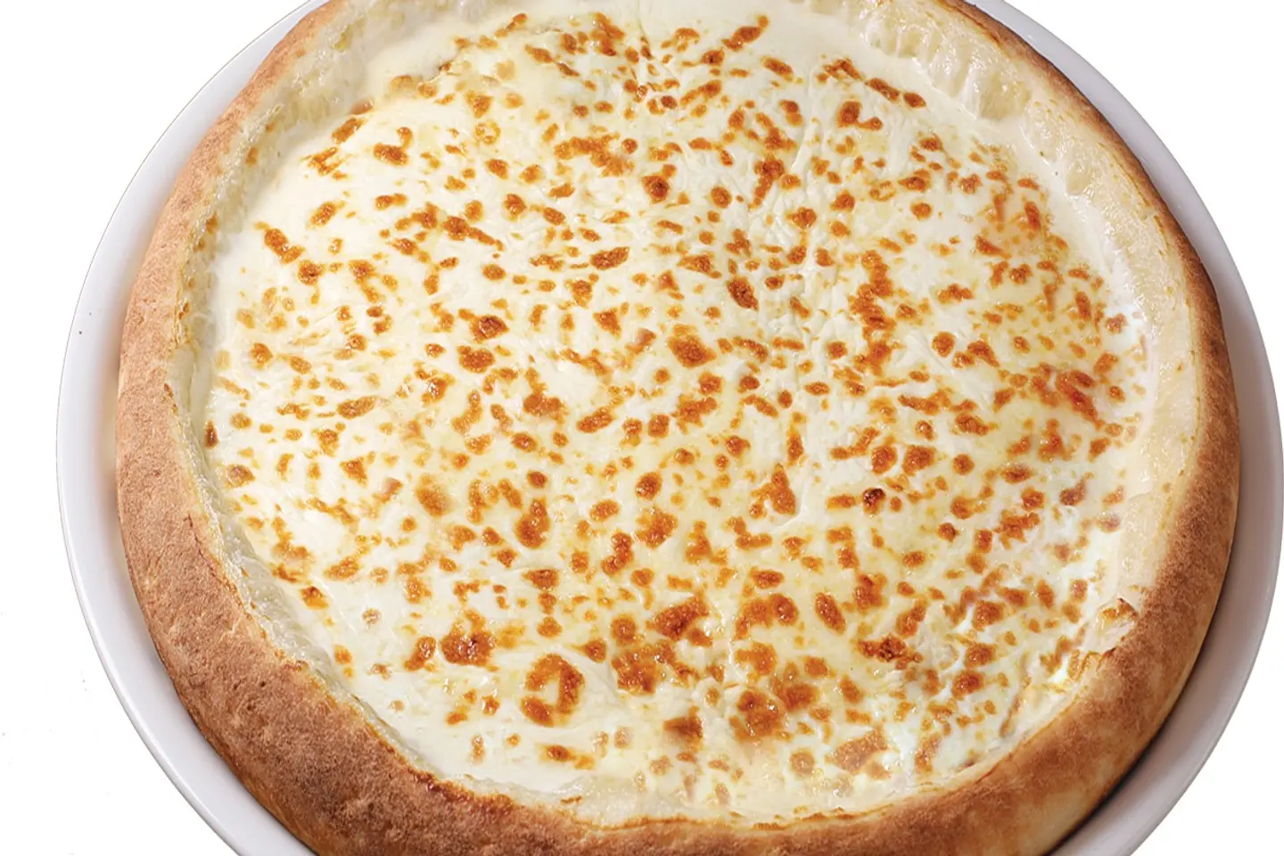 بيتزا جبن سائل