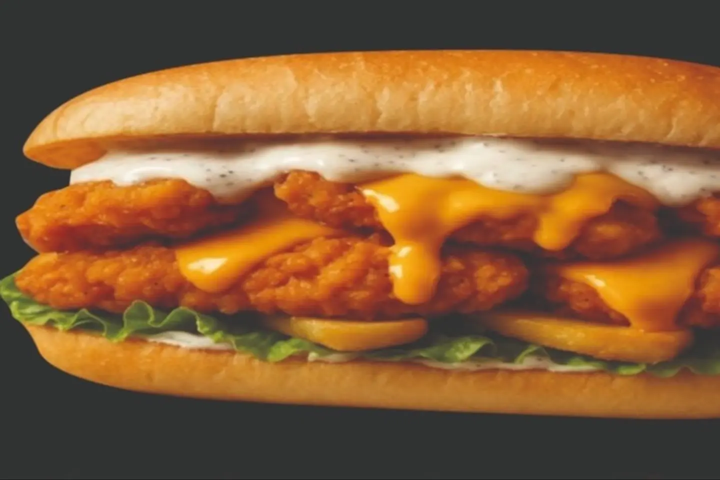 ساندويتش ستريبس الدجاج