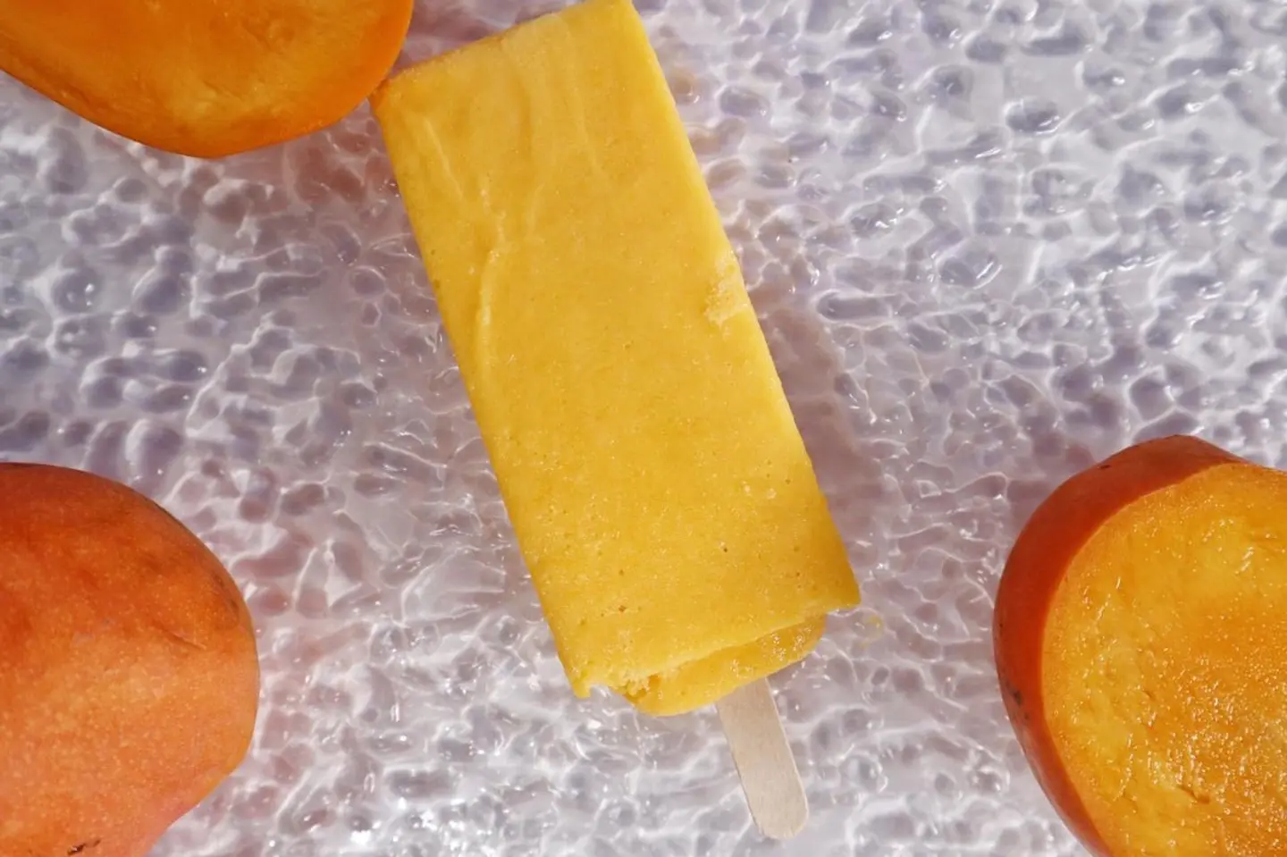 Mango Popsicle Ice Cream