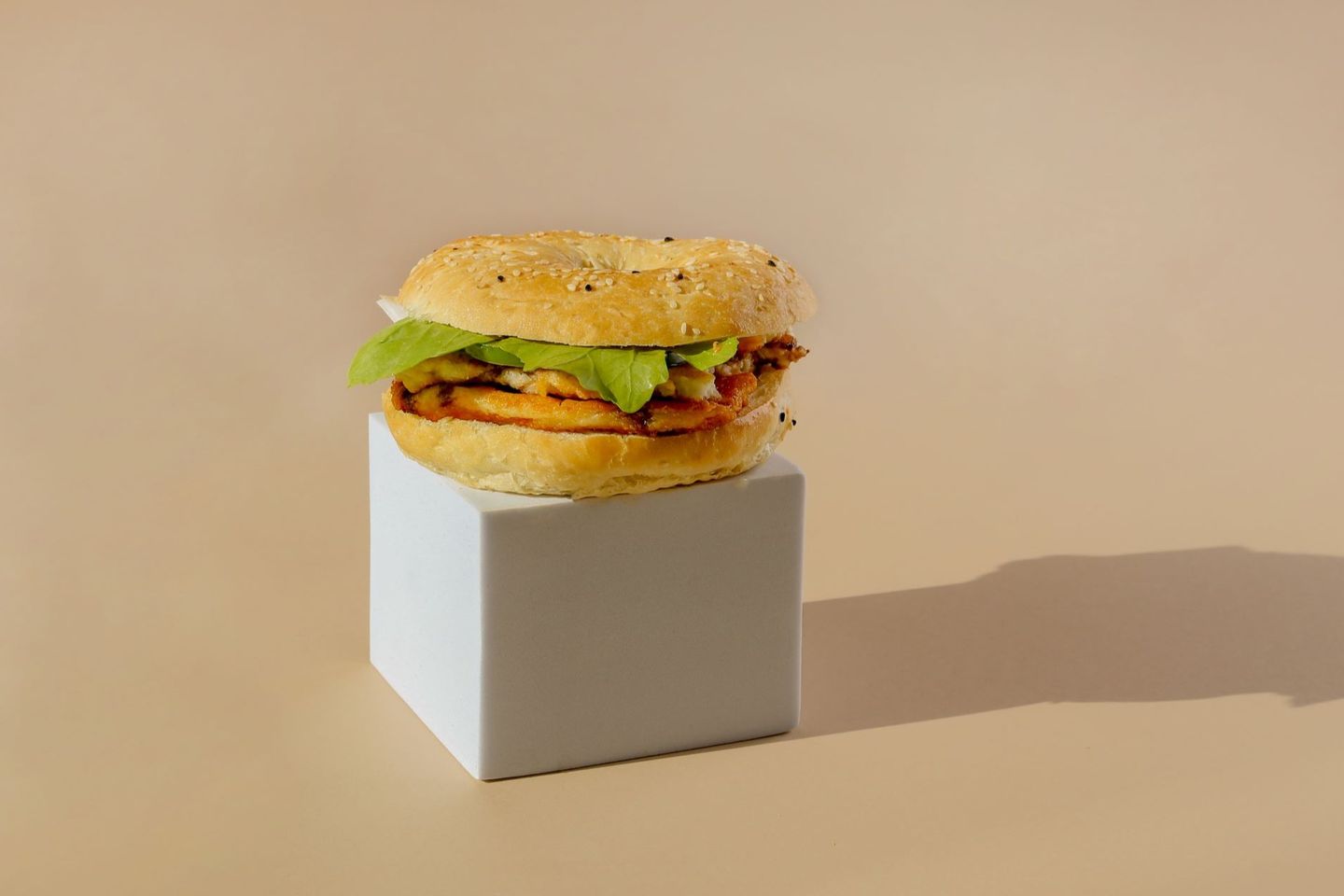 Halloumi Bagel