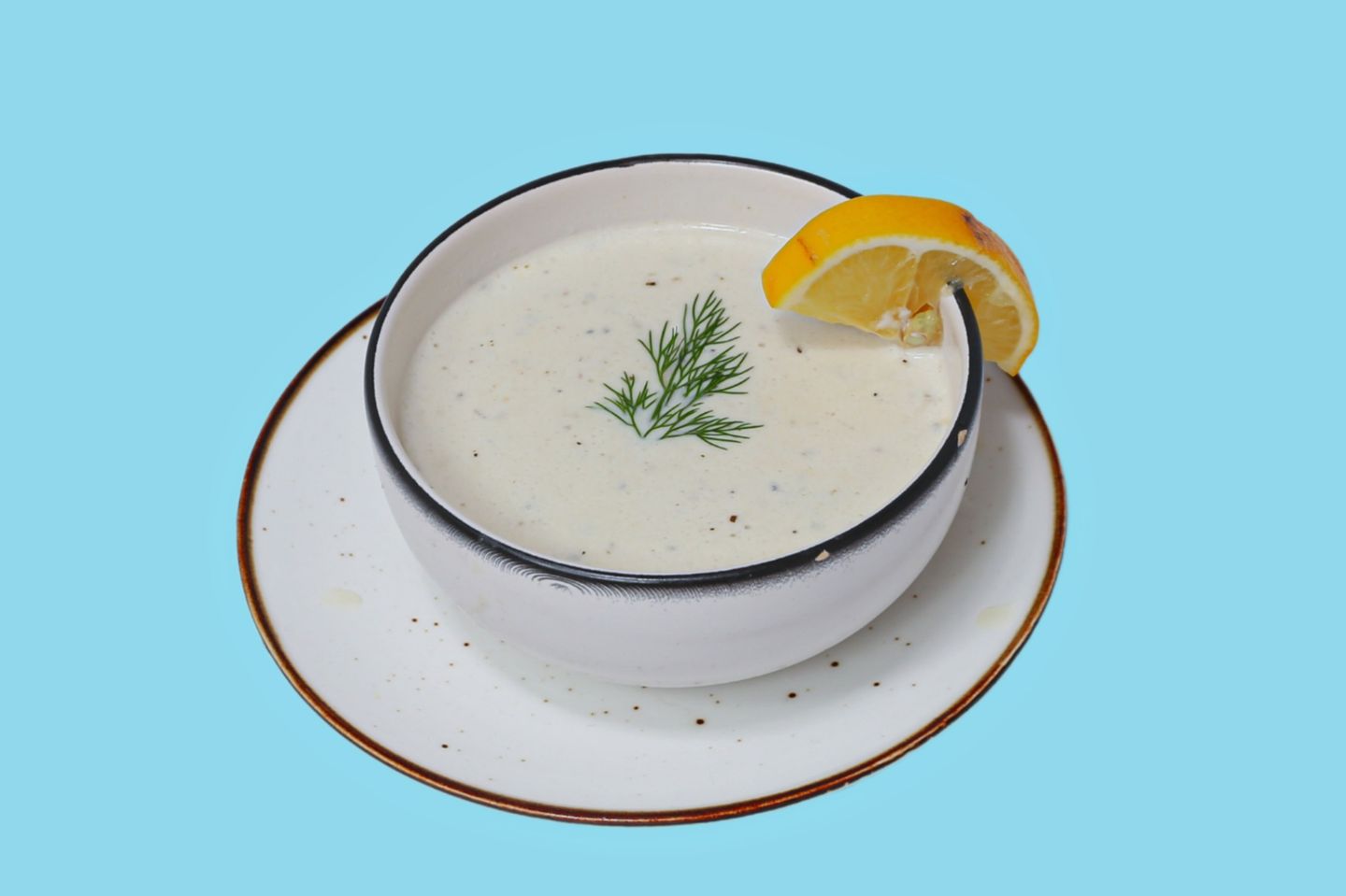 شوربة كريمة الدجاج بالذرة