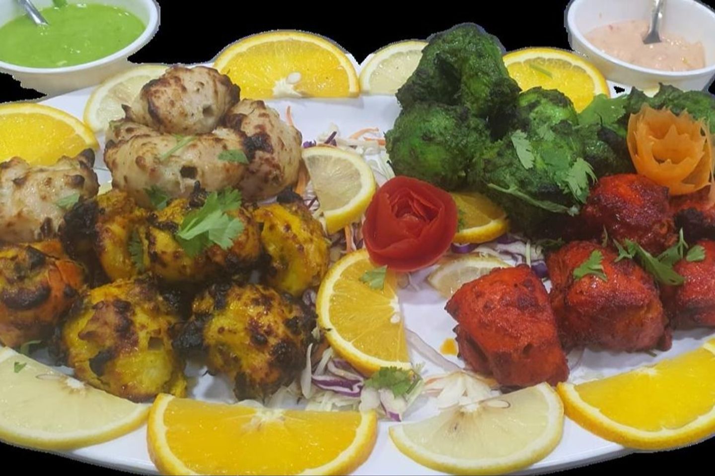 Tandoori Chicken Platter