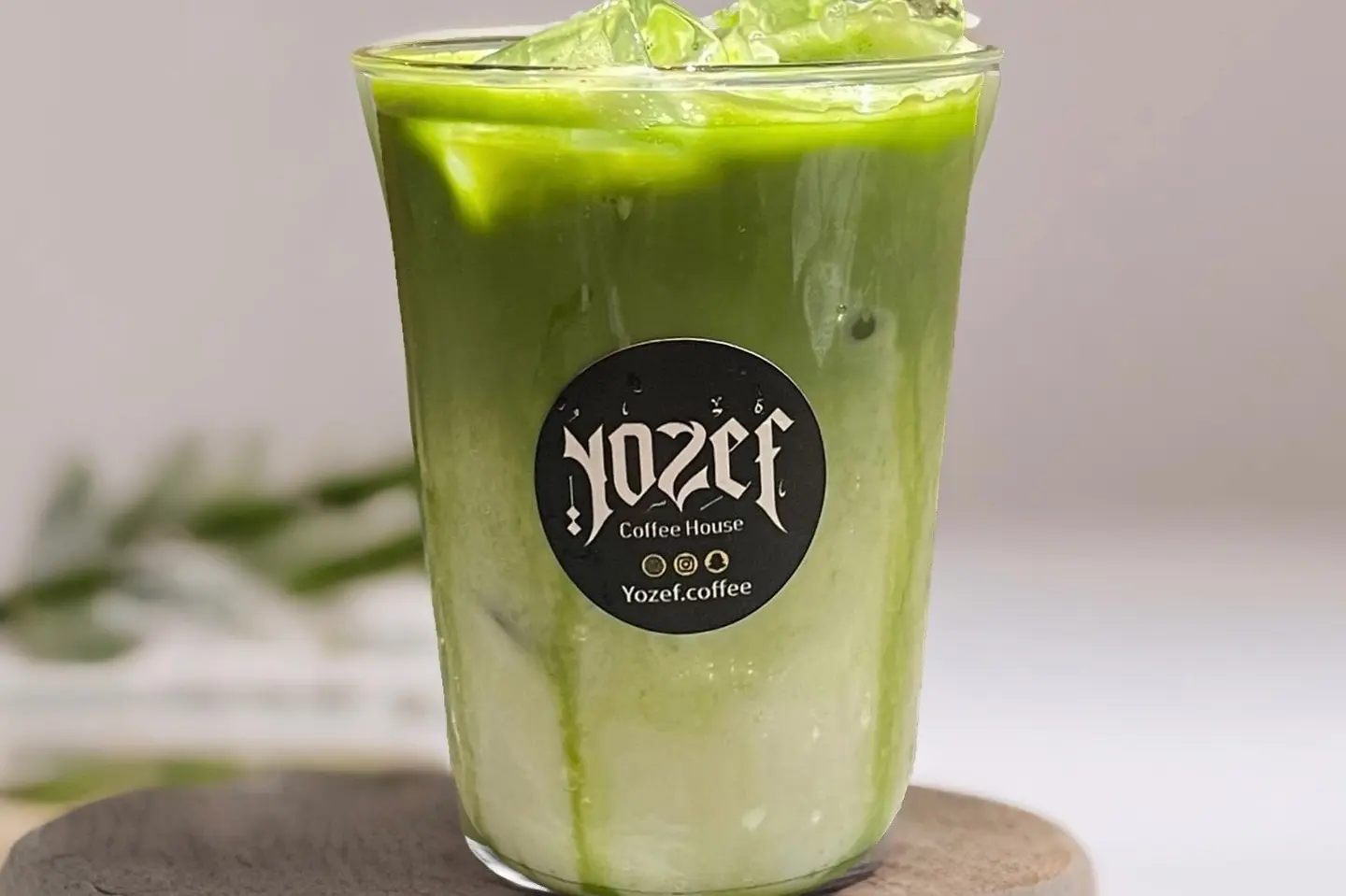 Ice Matcha Salted Caramel