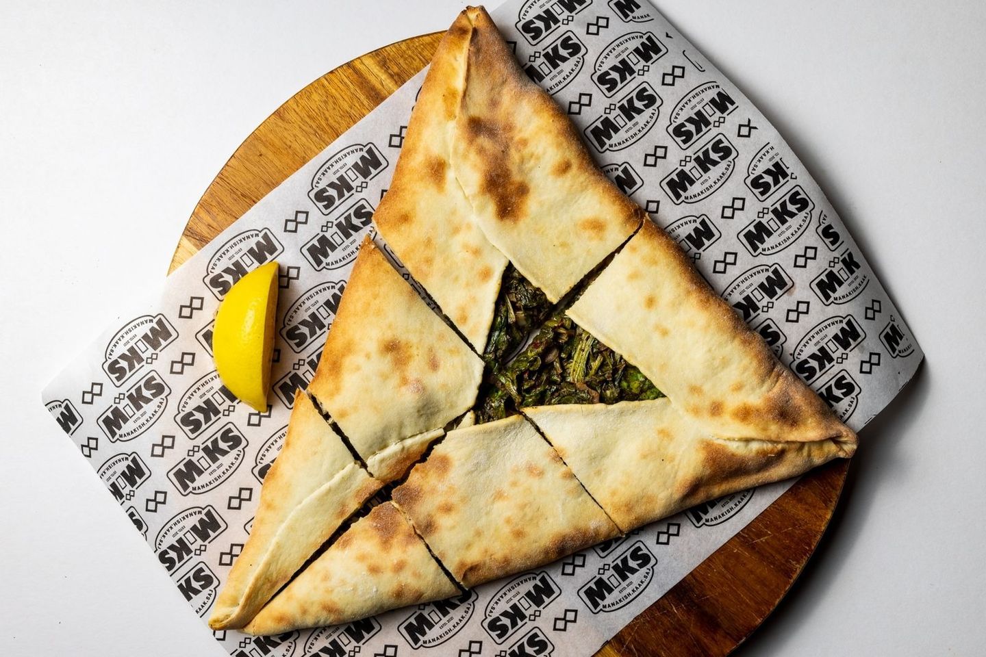 The Spinach Manakeesh