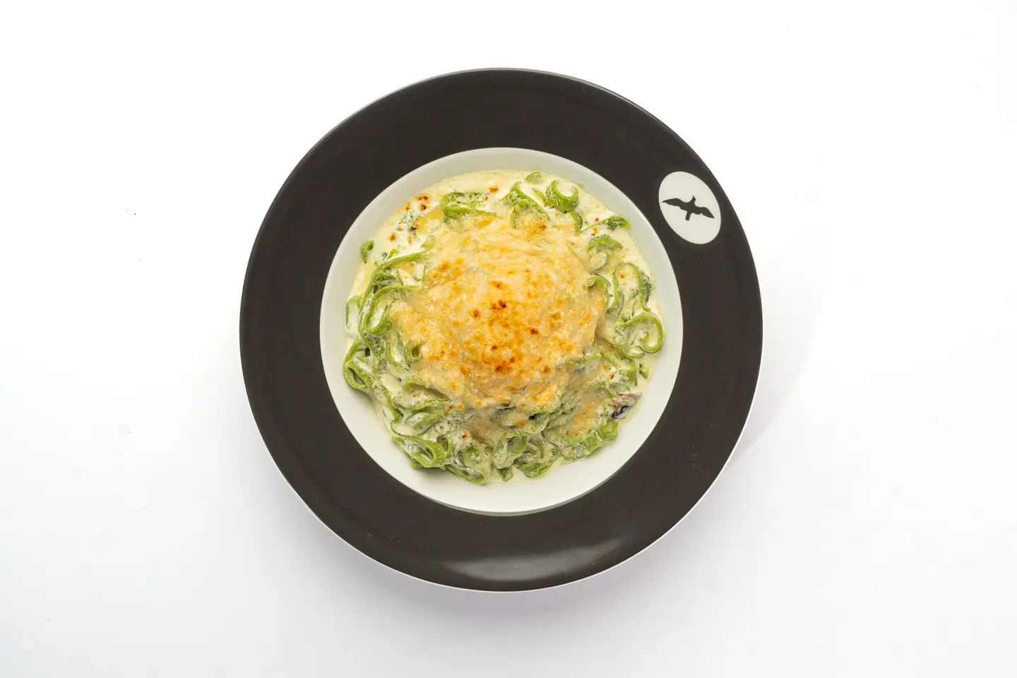 Fettuccine Verdi Gratinate