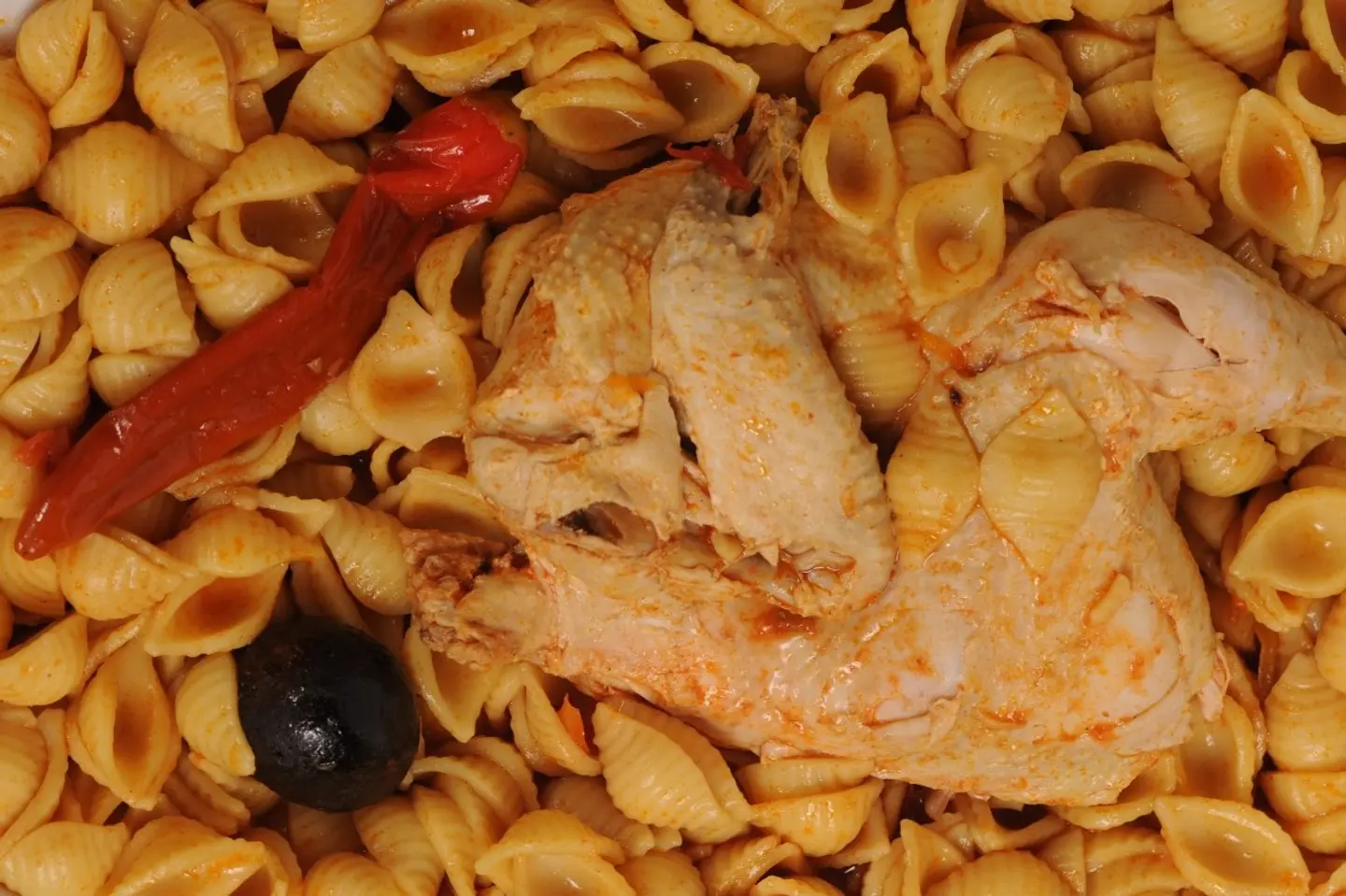 Half Chicken Pasta