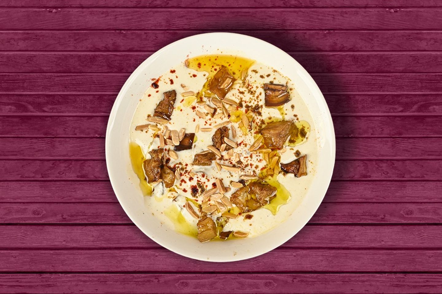 فتة باذنجان