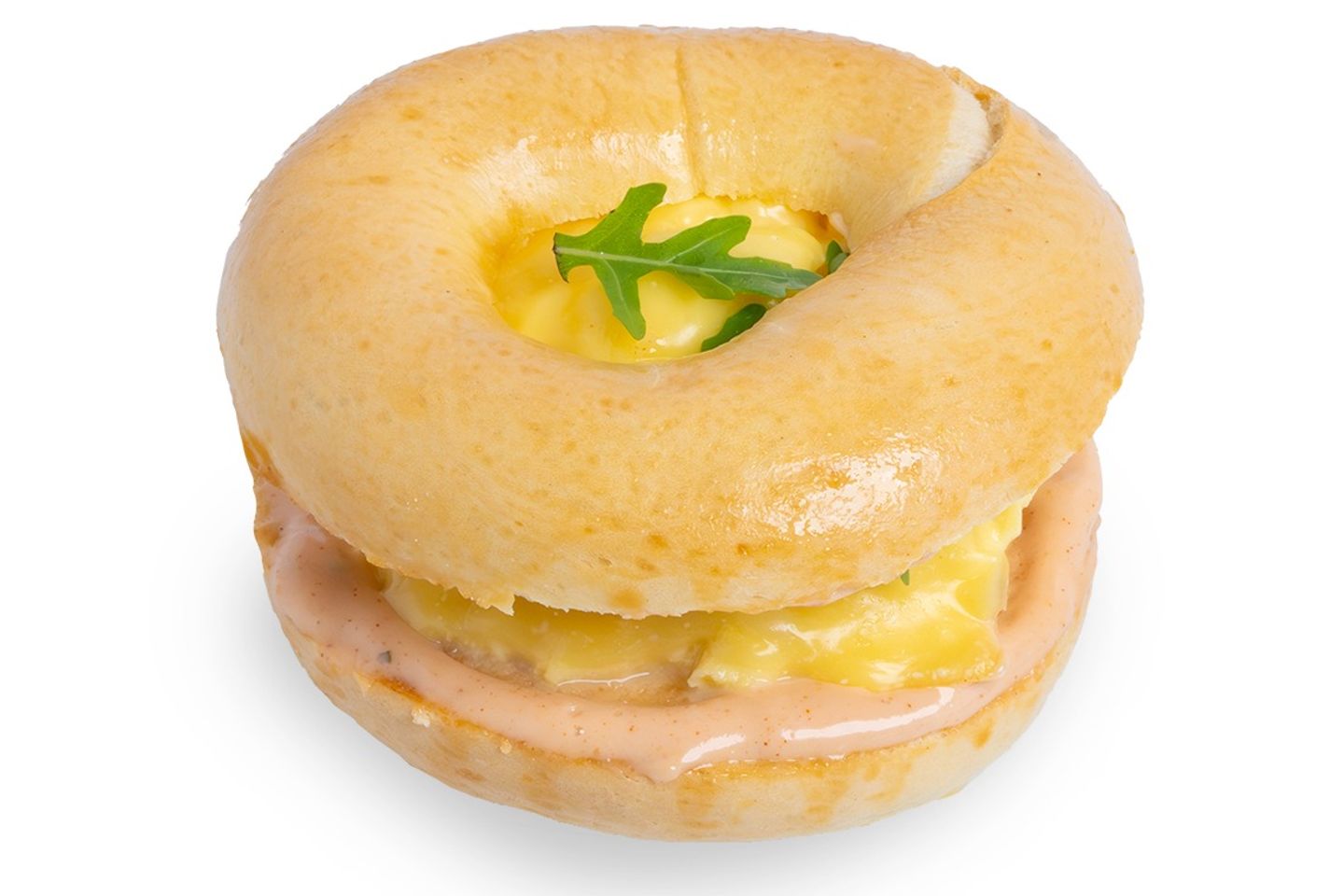 Scrambled Egg And Cheese Bagel