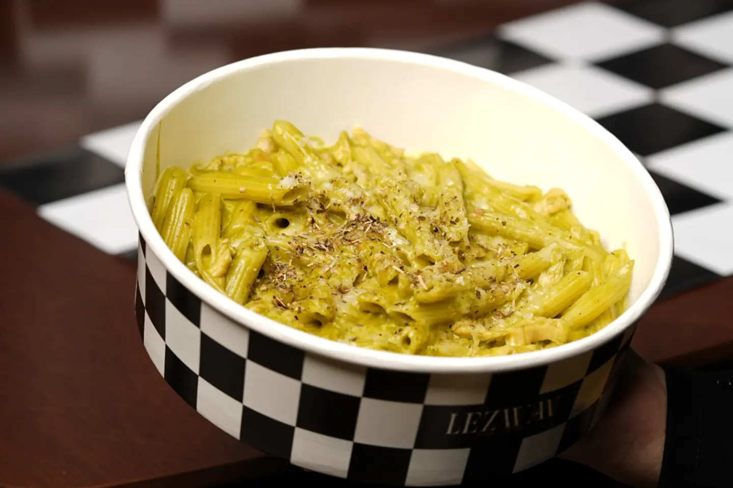 Shrimp Pesto Pasta