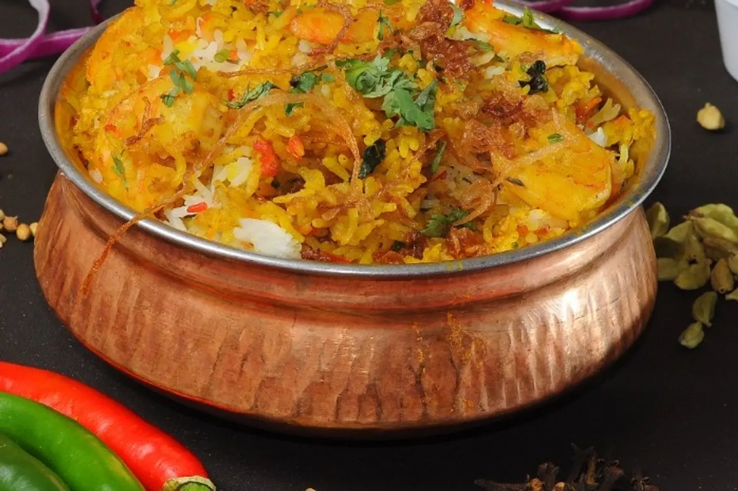 Prawn Biryani