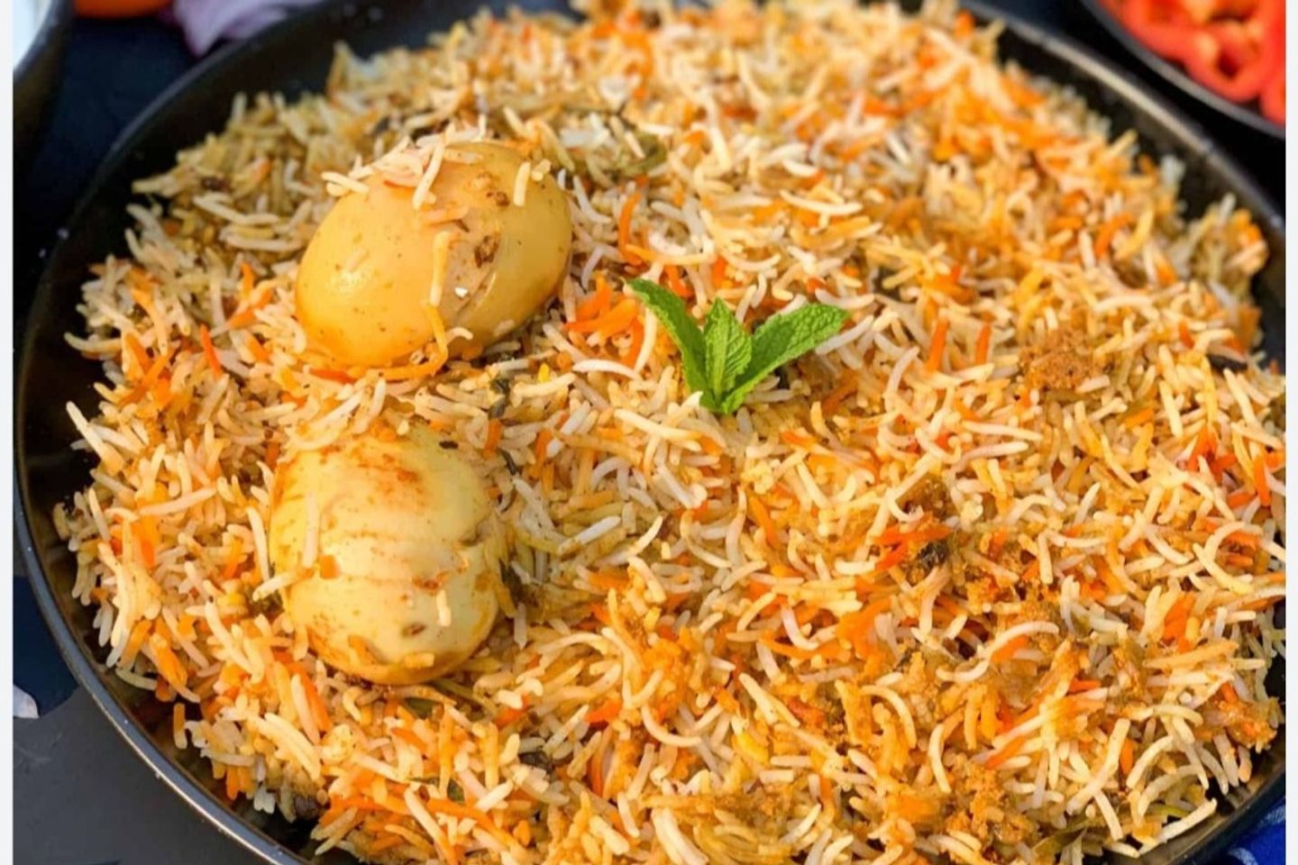 برياني بالبيض
