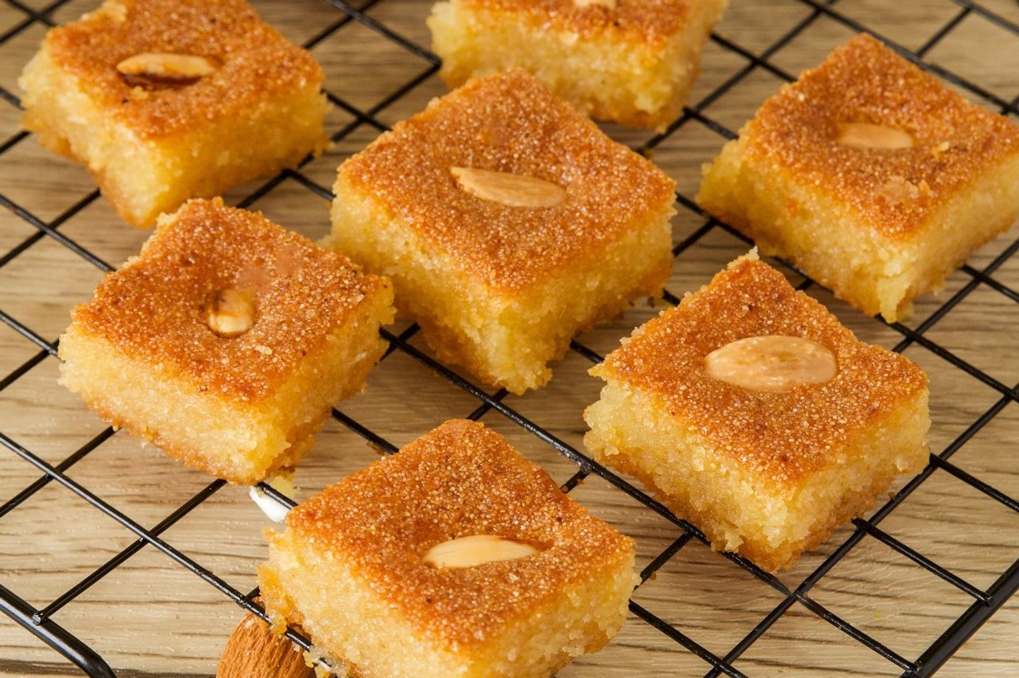 Basbousa Almond