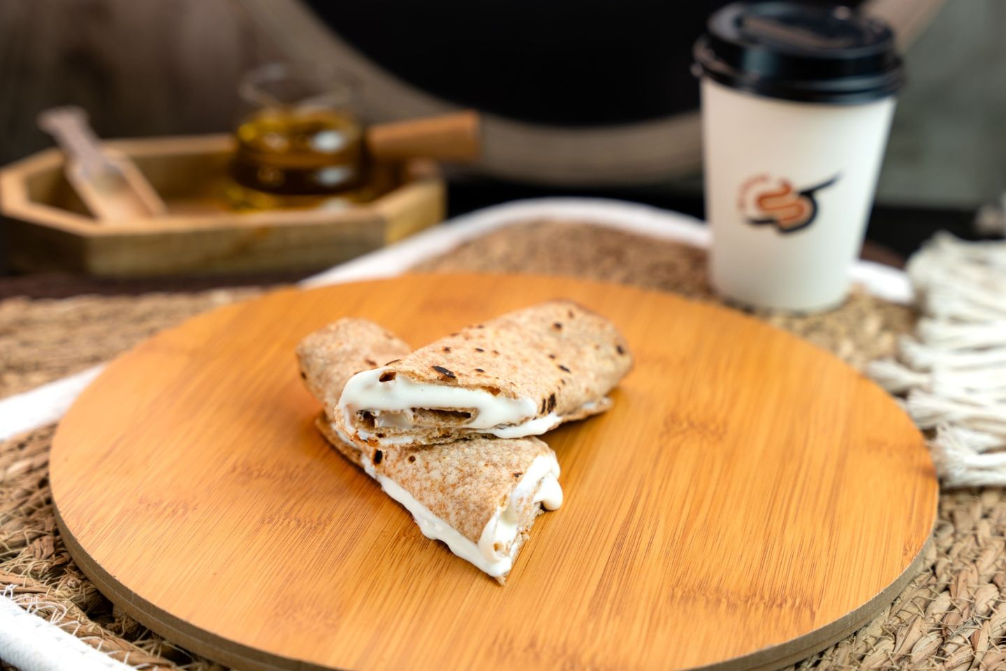 فطيرة بالجبن السائل