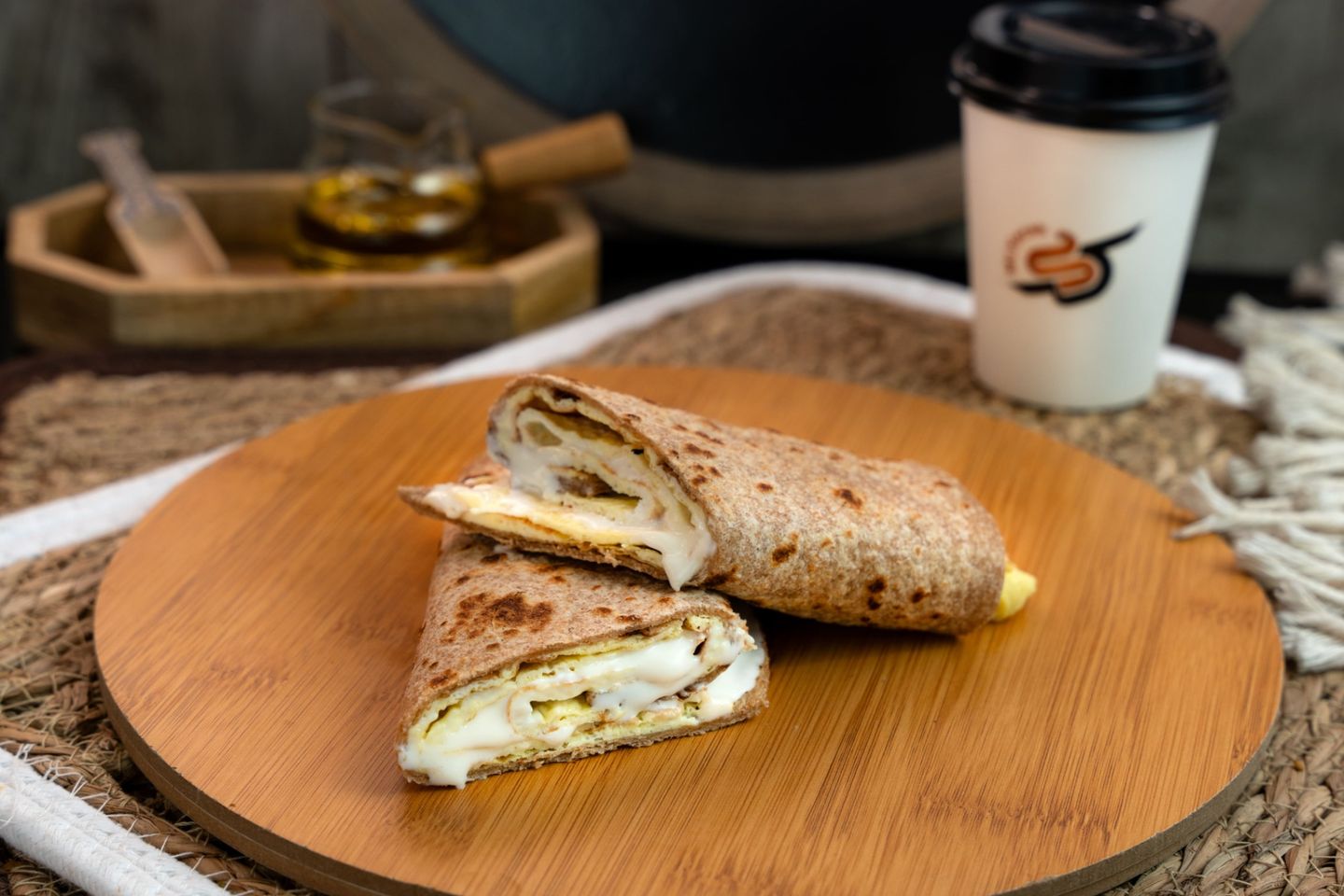 فطيرة بيض باللبنة