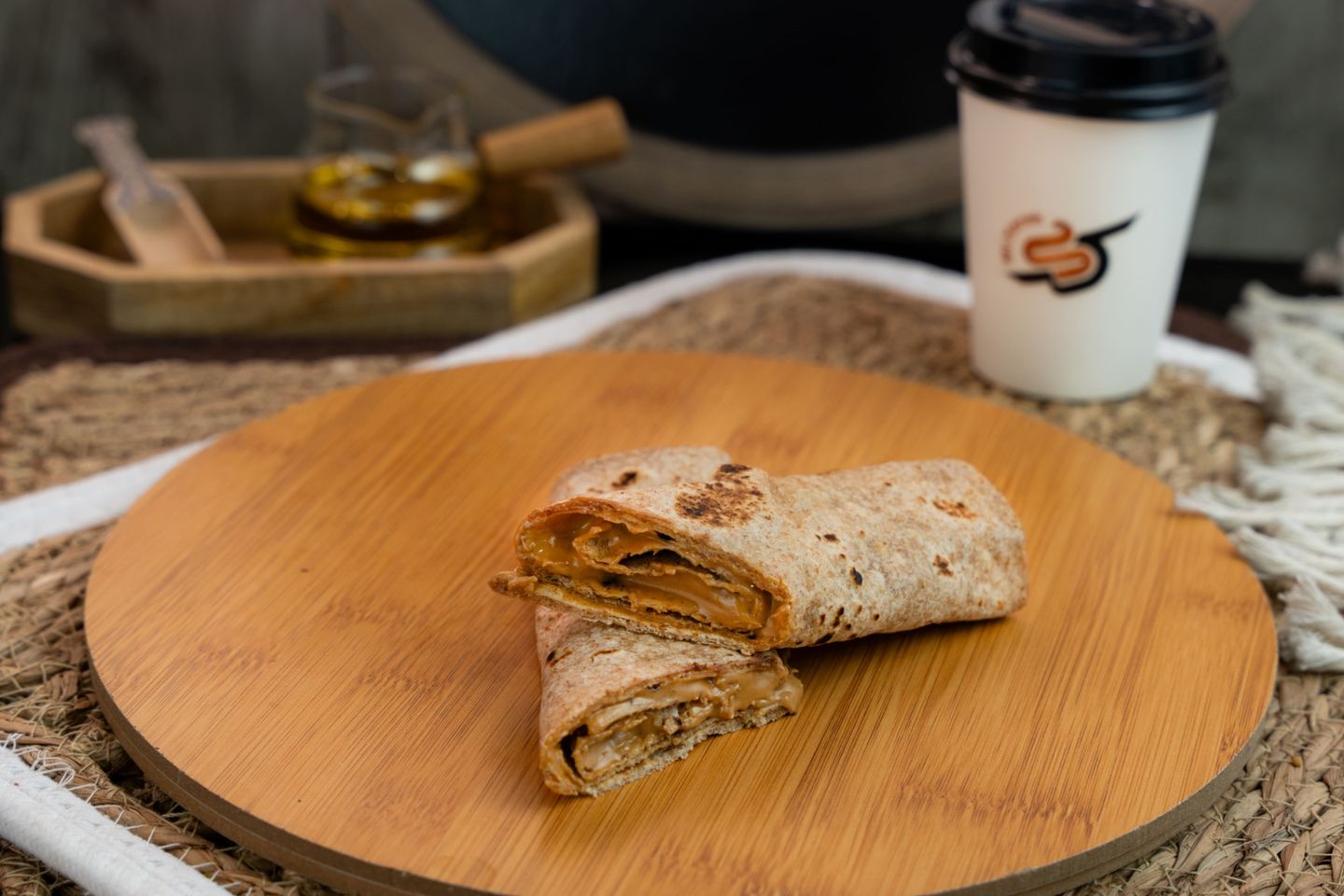 فطيرة زبدة الفول السوادني