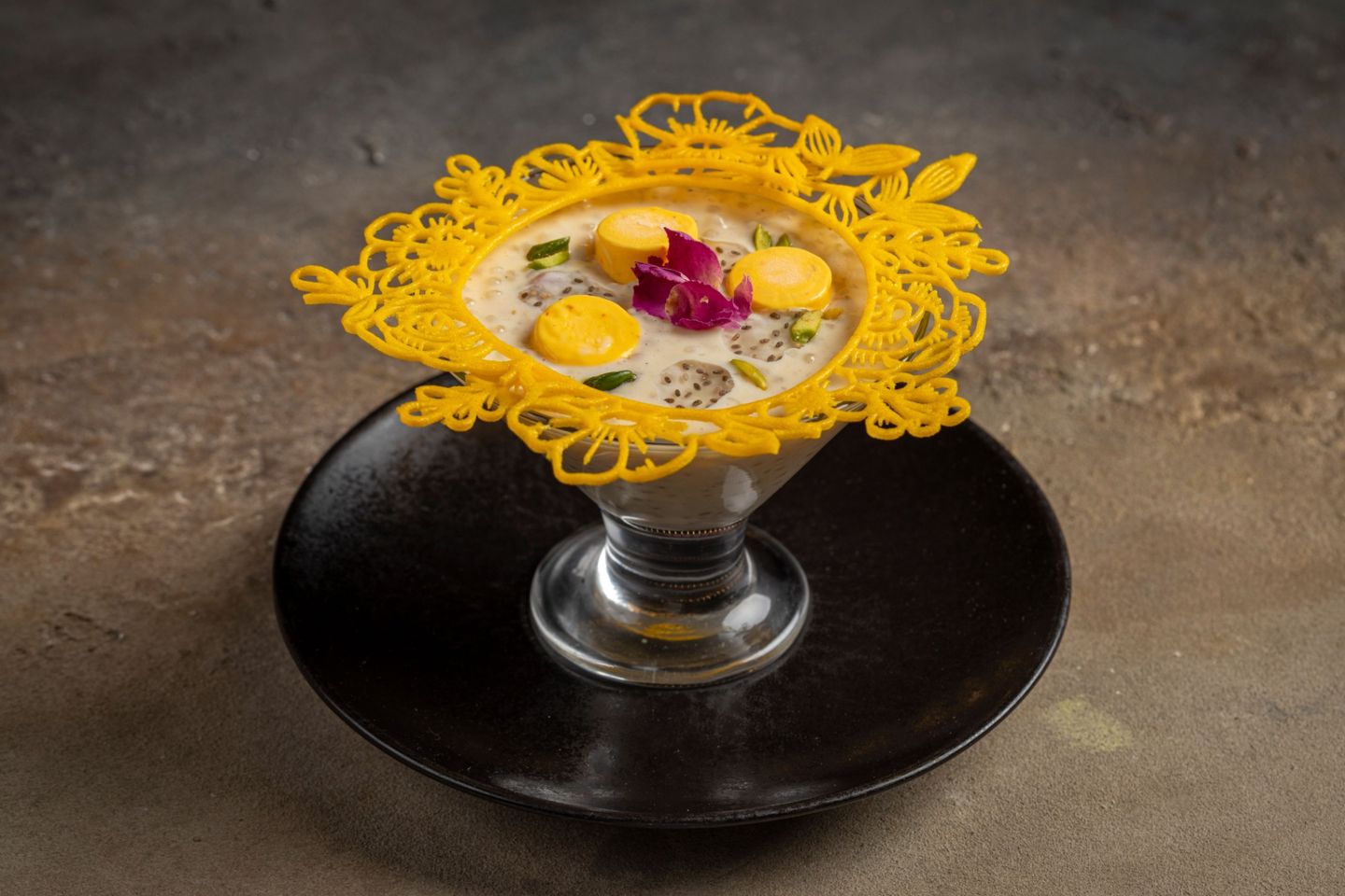 Sago Kheer With Saffron Kulfi
