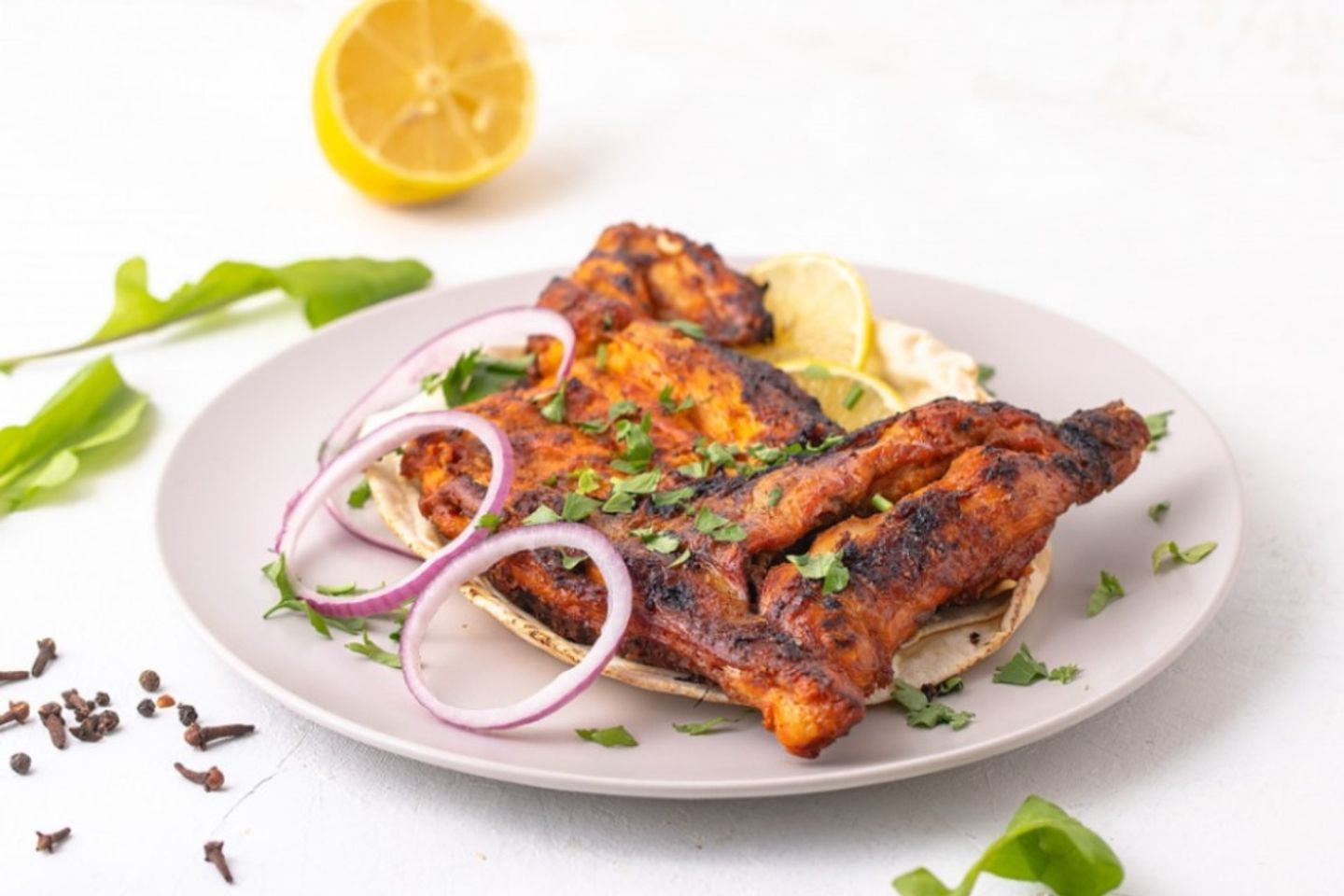 Half Chicken On Charcoal Without Rice