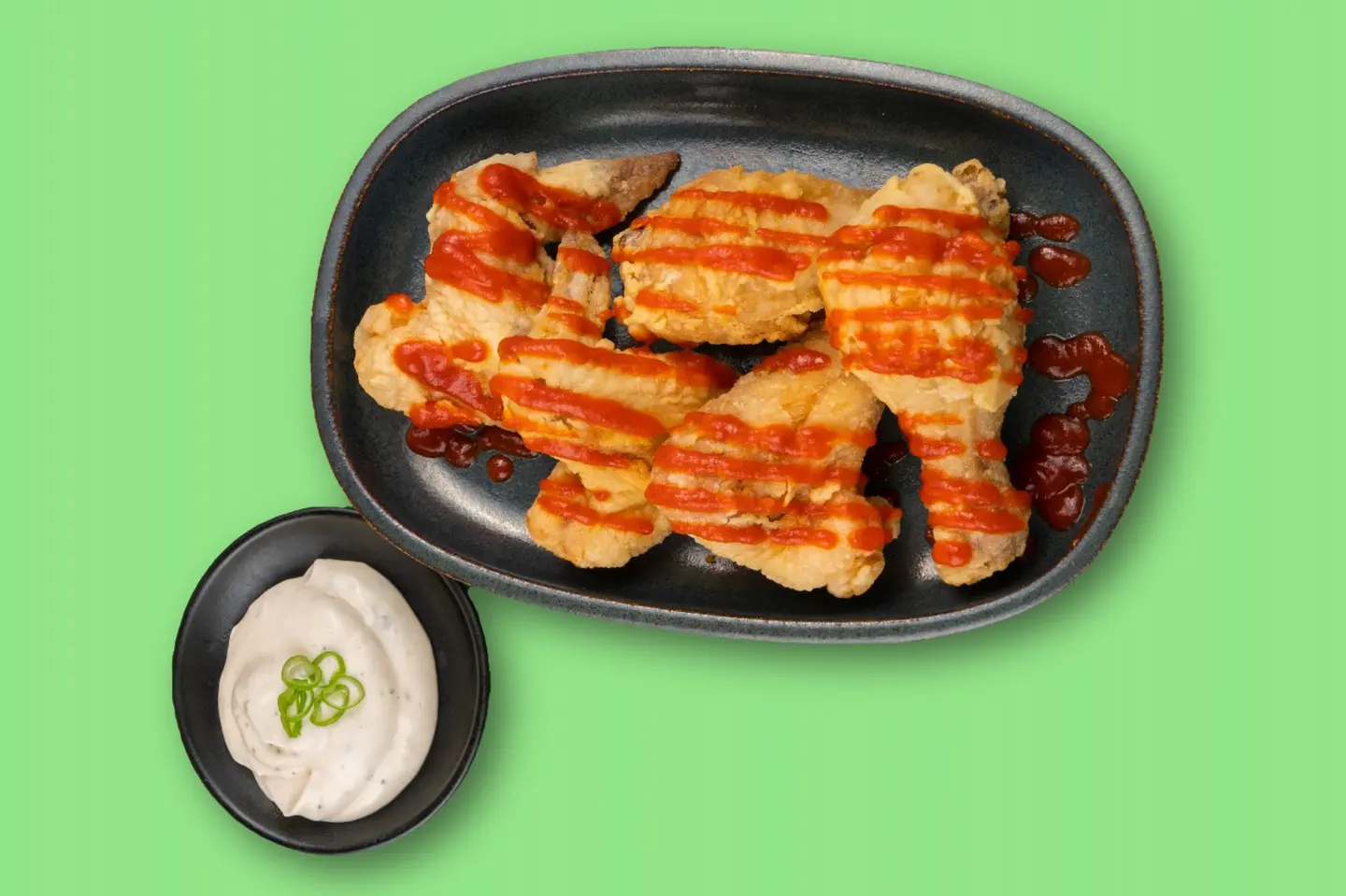 Baked Buffalo Wings