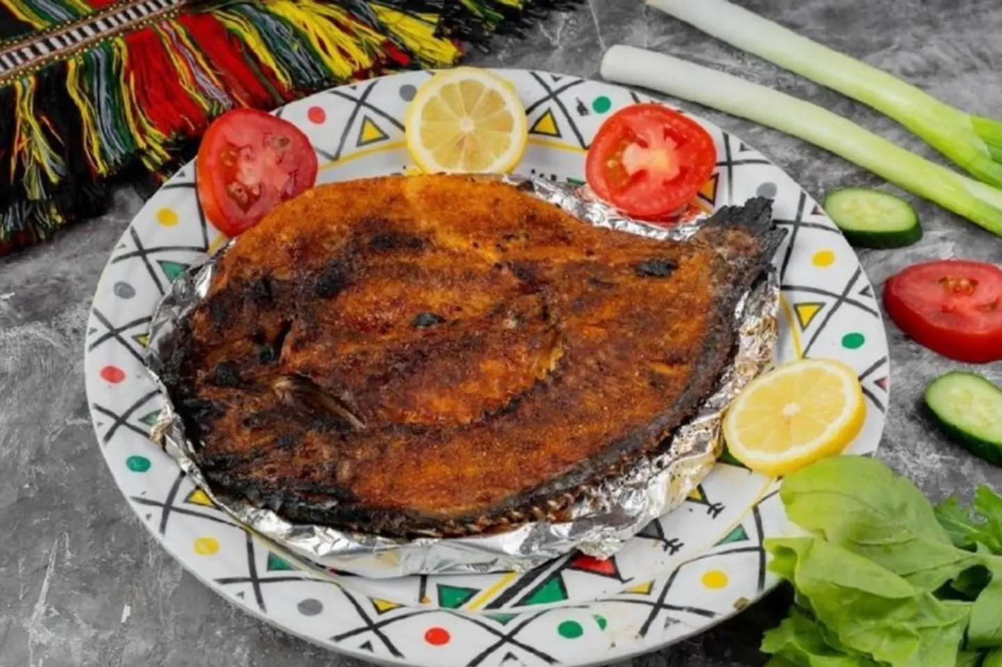 سمك حنيذ ٦٠