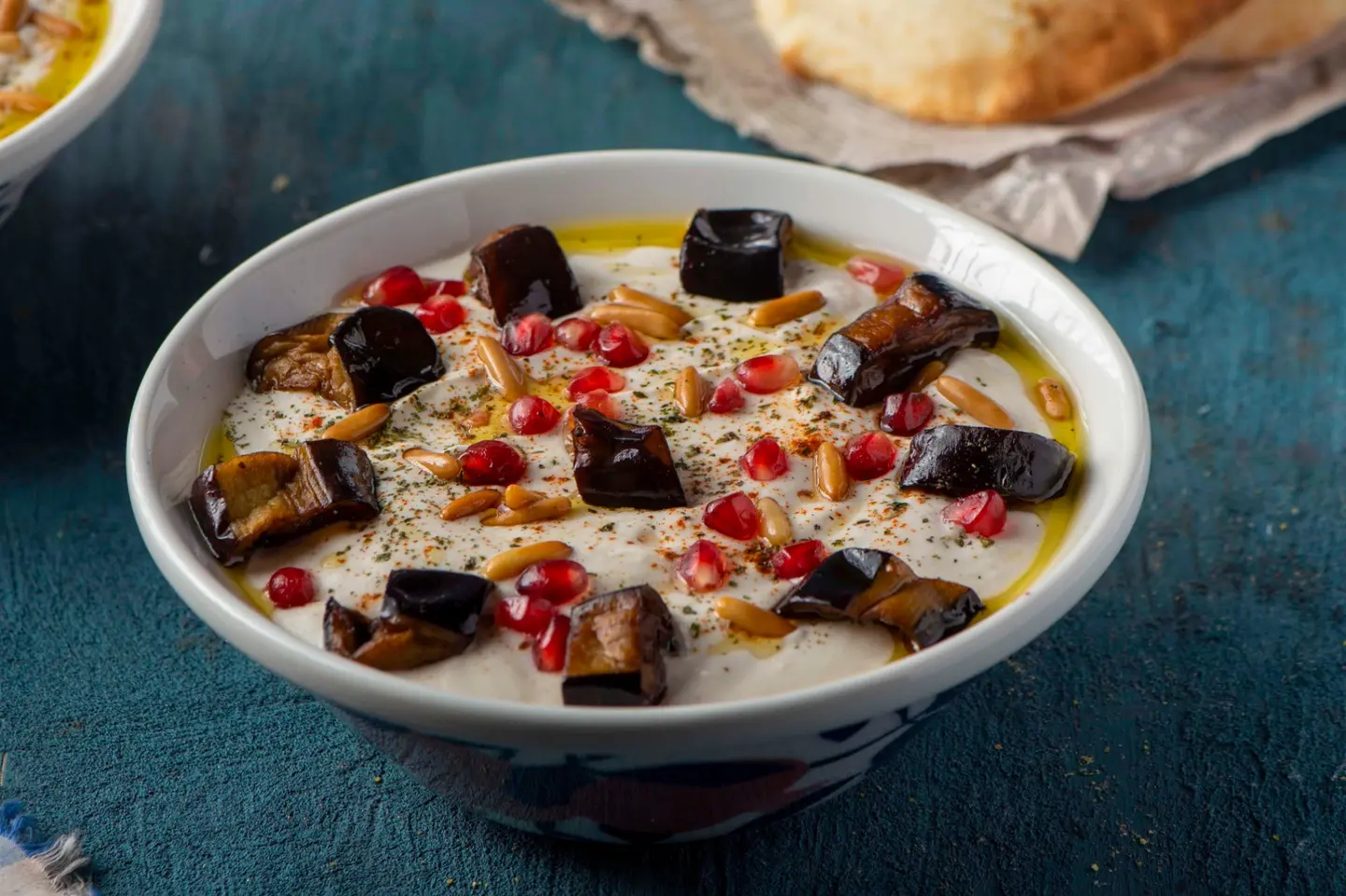 Eggplant Fatteh