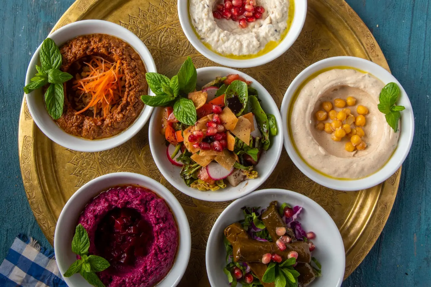 Cold Lebanese Mezze