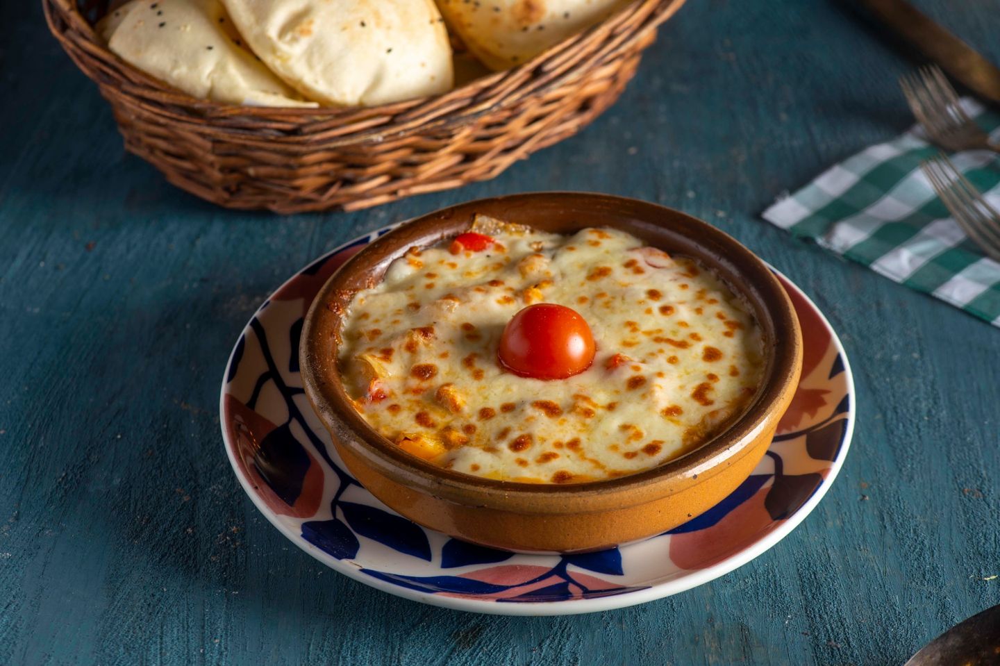 دجاج مكمور بالجبنة