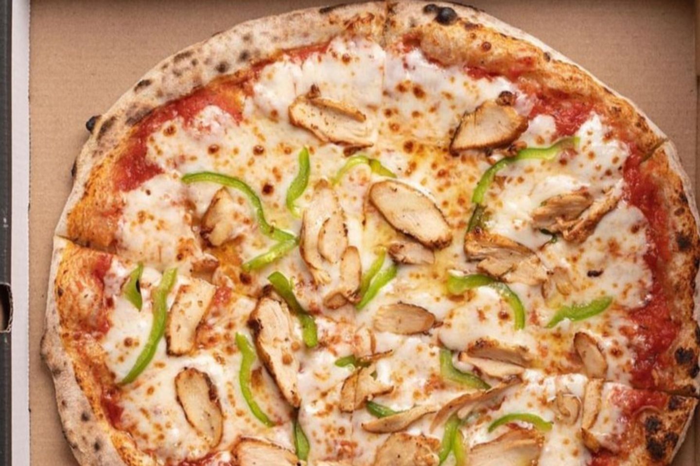 Smoky Chicken Pizza