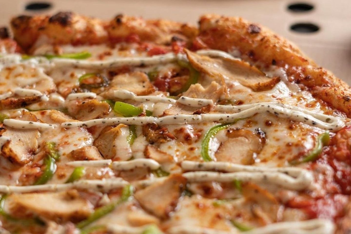 Chicken Ranch Pizza